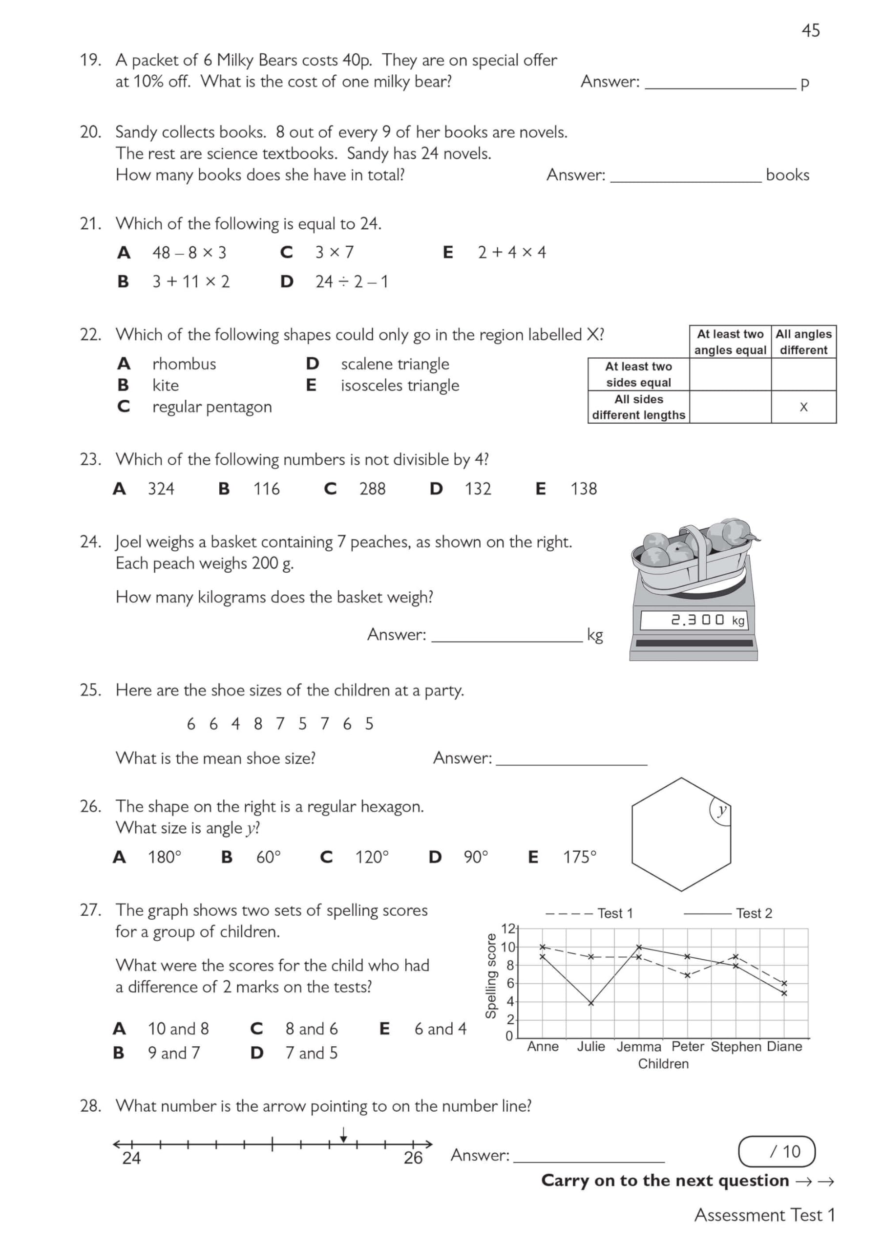 CGP 11+ GL Maths Practice Book & Assessment Tests - Ages 10-11 (with Online Edition) 8