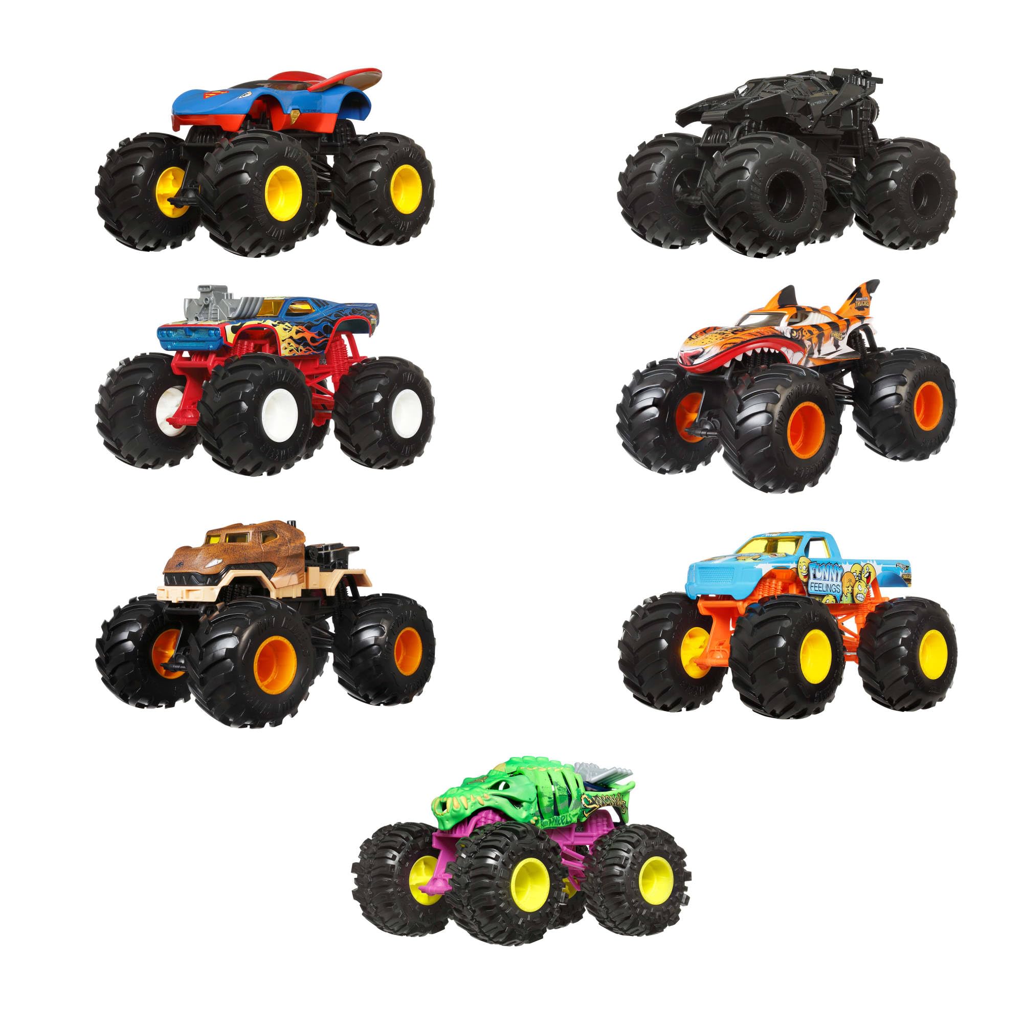 Hot Wheels Monster Truck Vehicle - 1:24 Scale Die-Cast Truck for Kids 3+
