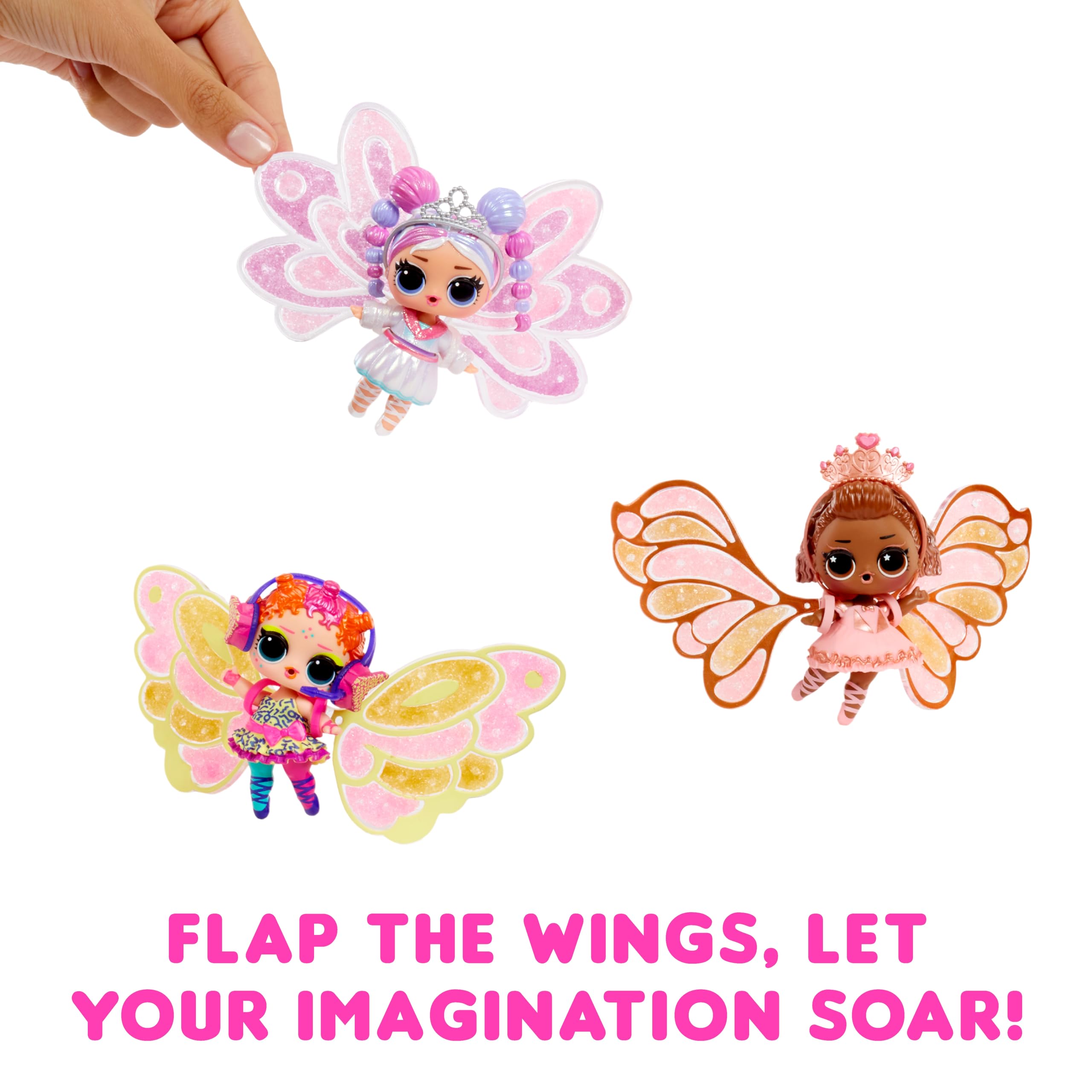 L.O.L. Surprise! Fairies Tots - 8 Collectible Dolls with Customizable Fairy Wings 3