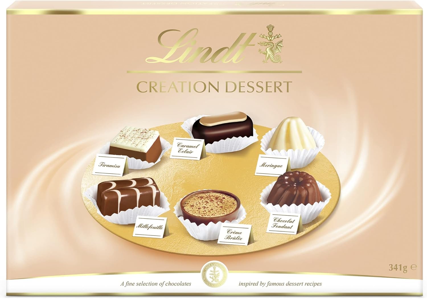 Lindt - Creation Desserts Assorted Fine Chocolates Box