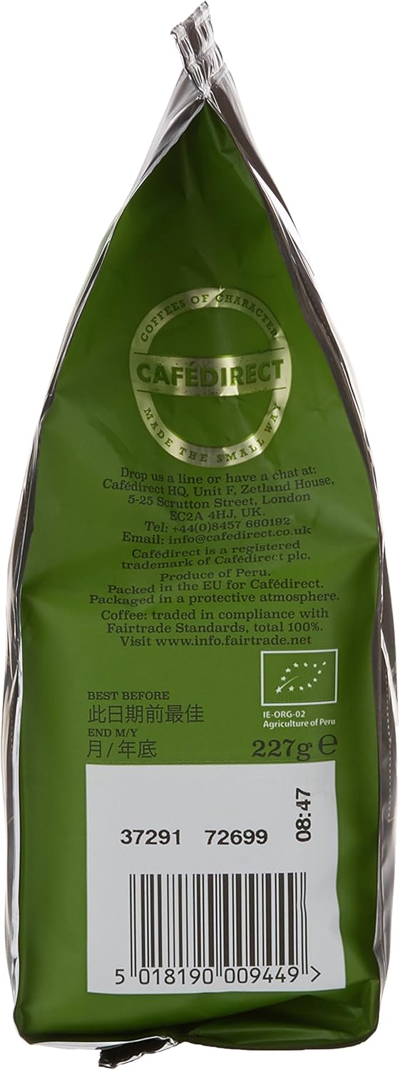 Cafedirect Machu Picchu Organic Ground Coffee, 227g 3