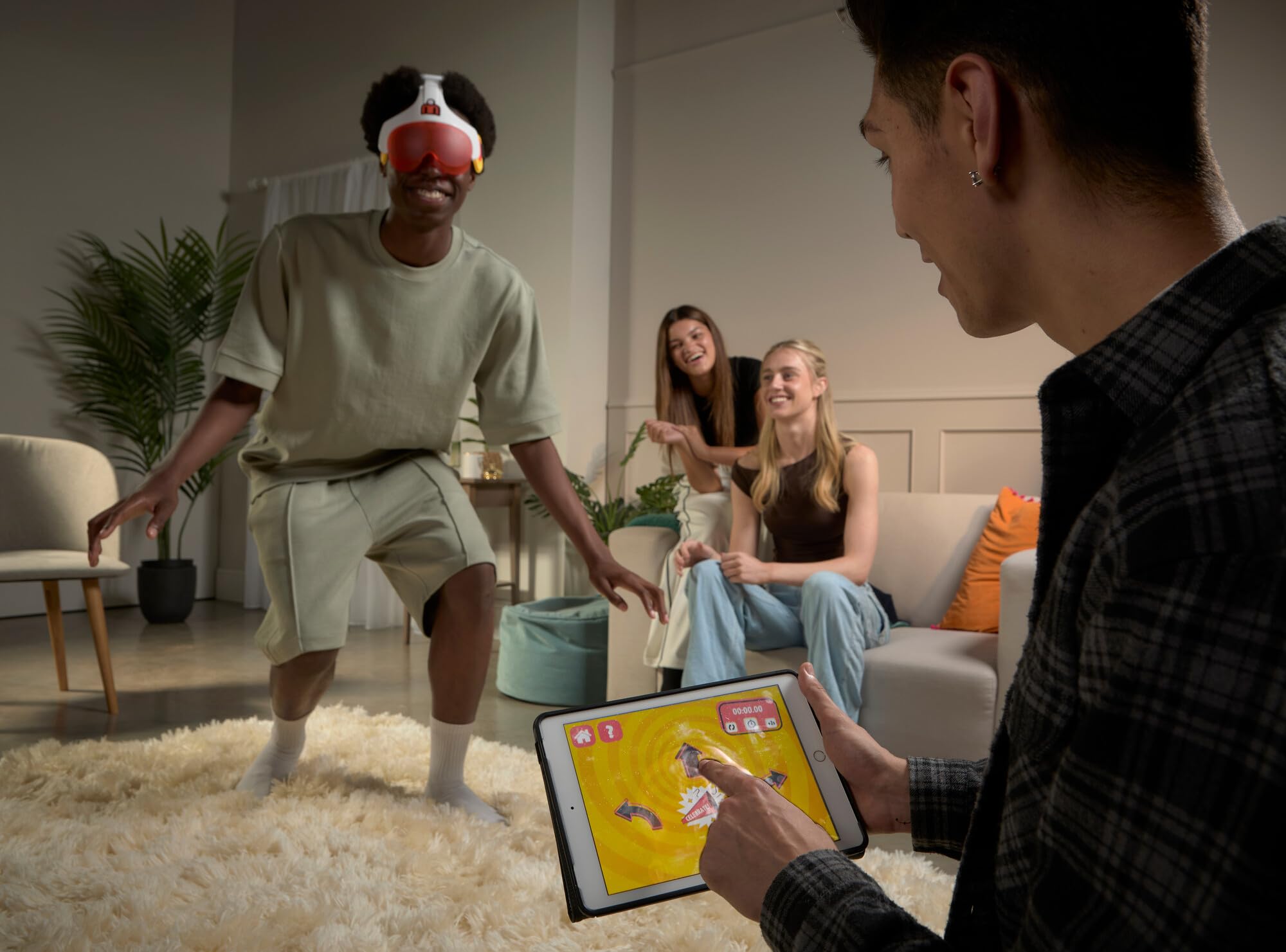 TOMY Human Controller Game - Interactive Blindfold Challenge with Vibrations and App Control