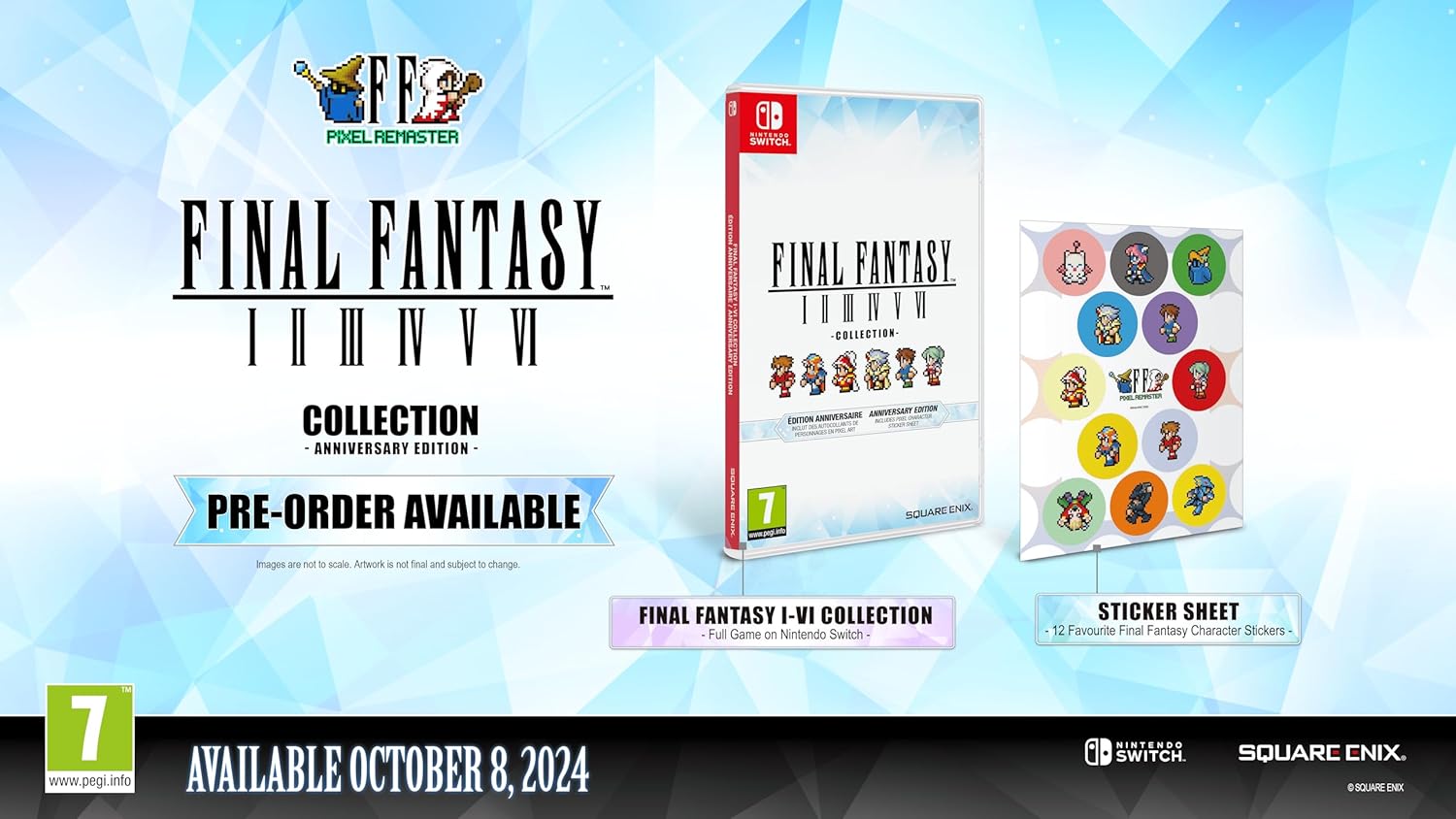 Final Fantasy I-VI Collection Anniversary Edition - PlayStation 4