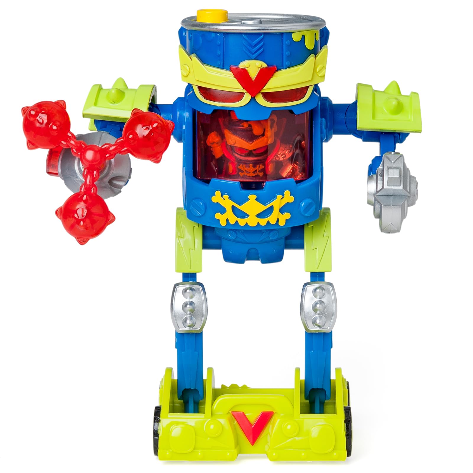 SUPERTHINGS RIVALS OF KABOOM Ultra Striker Mr. King Robot Playset | Exclusive Figure | 3+ Years