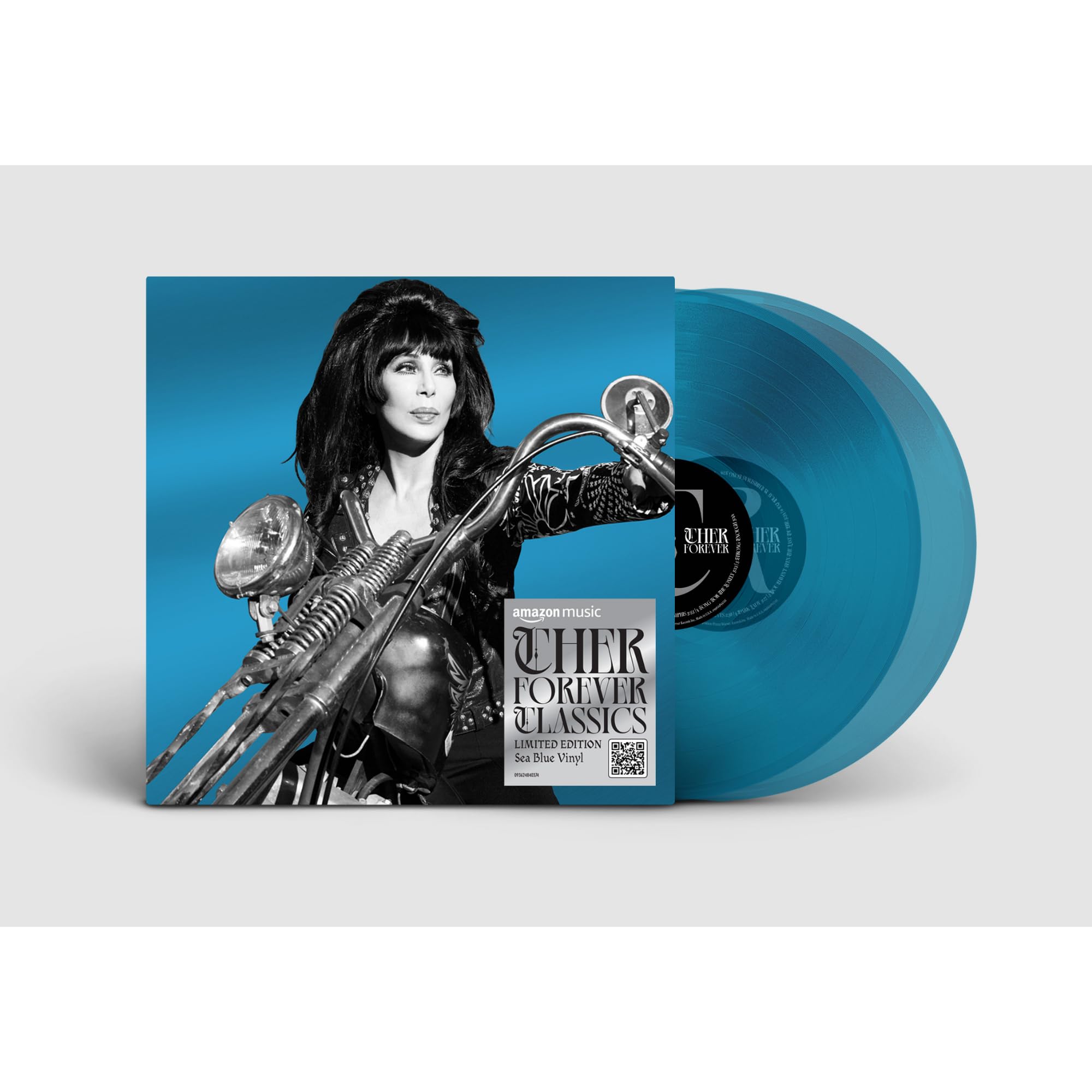 Cher - Forever (Amazon Exclusive Sea Blue 2LP Vinyl)