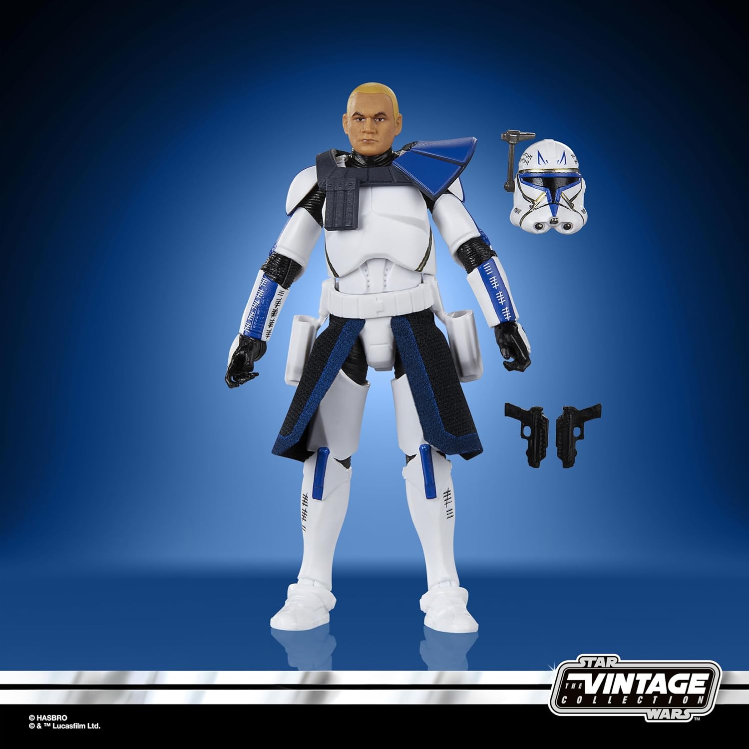 Star Wars The Vintage Collection Clone Commander Rex (Bracca Mission) Action Figure - 3.75 Inch Scale Collectible with Accessories 4
