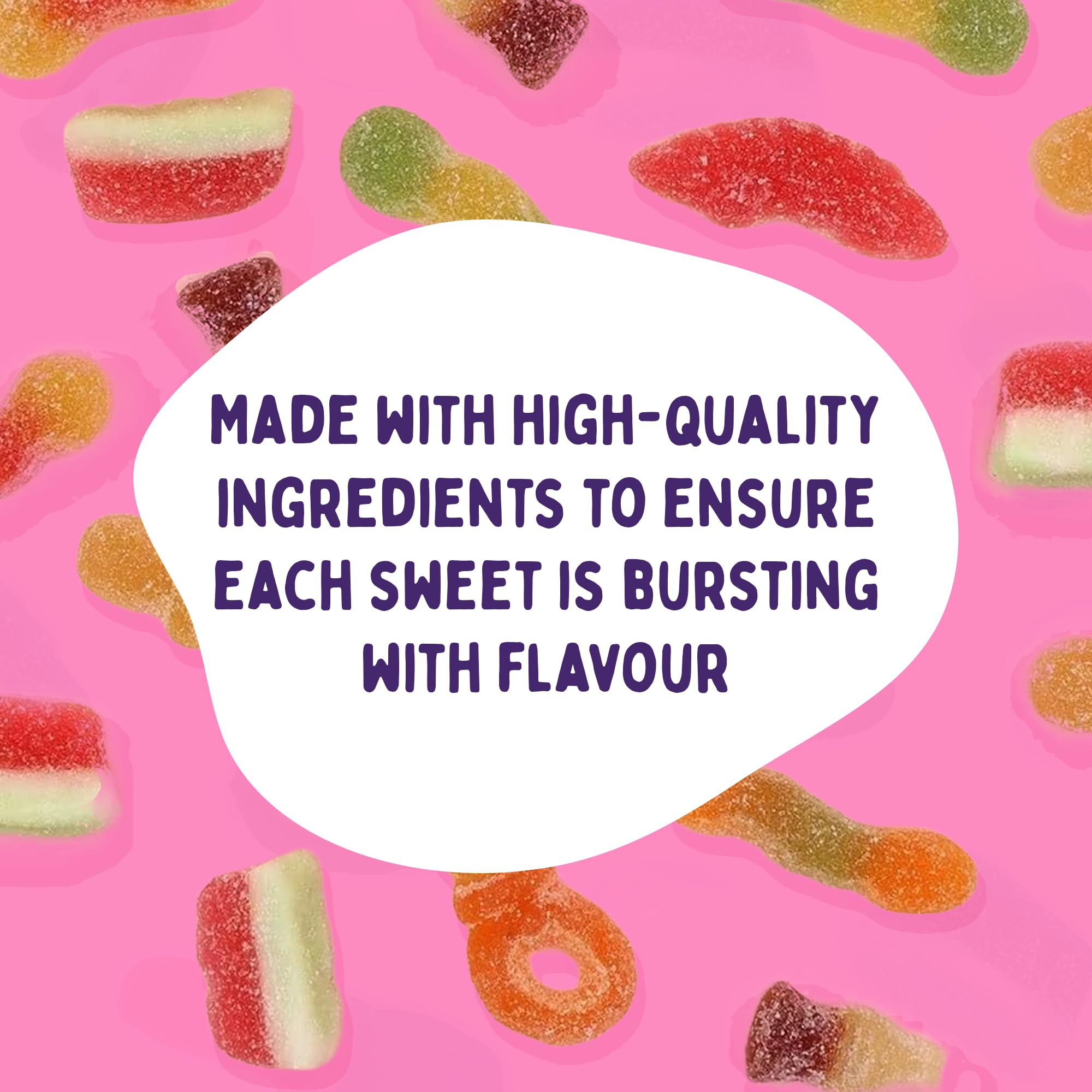 Bonds of London Pick 'n' Mix Station Fizzy Mix - Fruit & Chewy Sweets, 1 kg 4