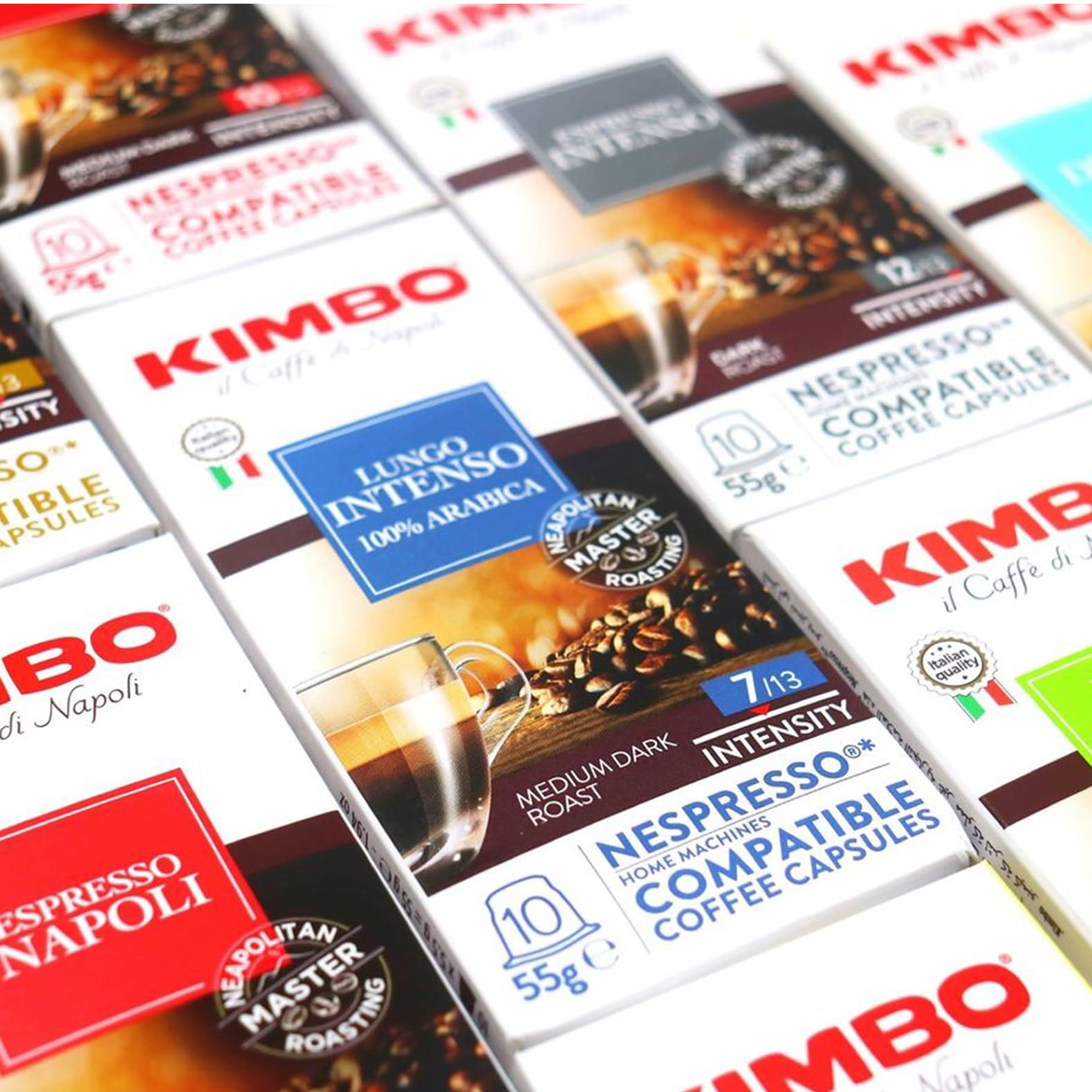 Kimbo - Espresso Barista Ristretto Coffee Capsules (30-Pack) | Nespresso Compatible | Dark Roast 100% Arabica | Aluminium Pods