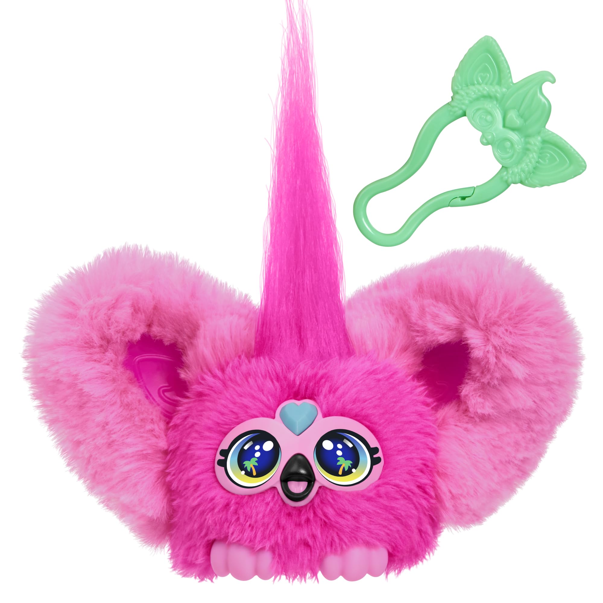 Furby Flo-Flo Flamingo Mini Plush Electronic Toy with Sounds & Music