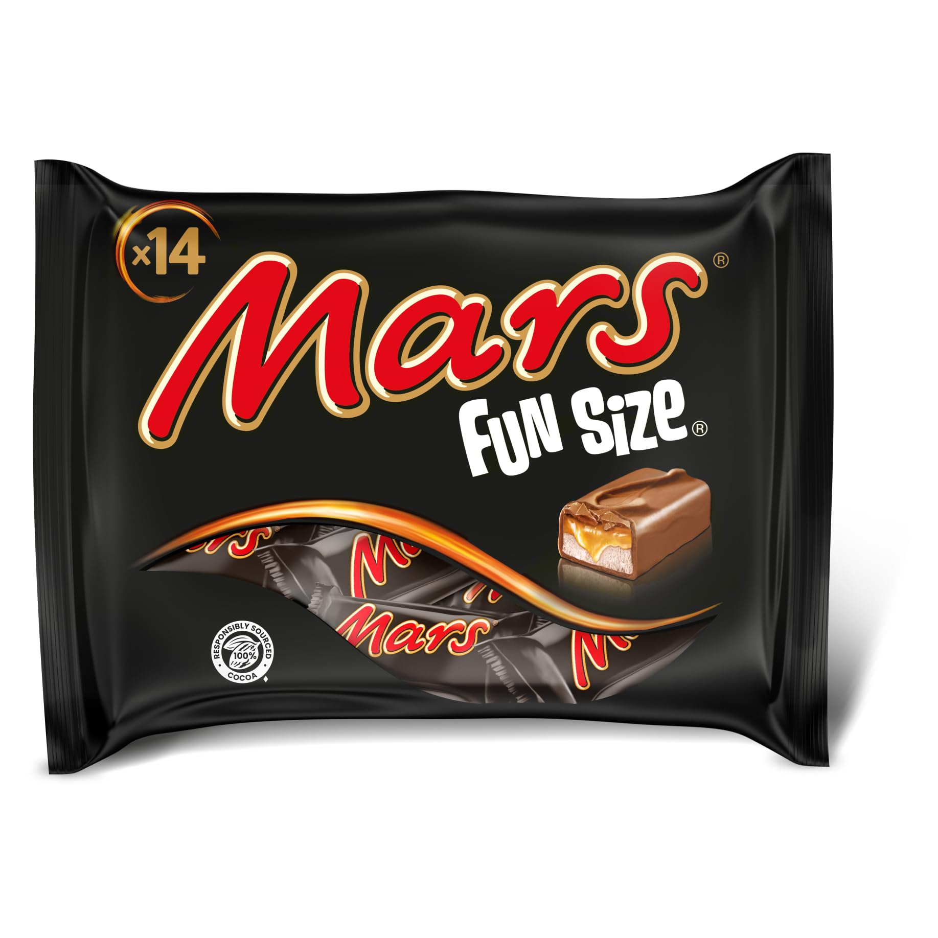 Mars Chocolate Fun Size Riegel – 16er-Pack Halloween-Partygeschenke