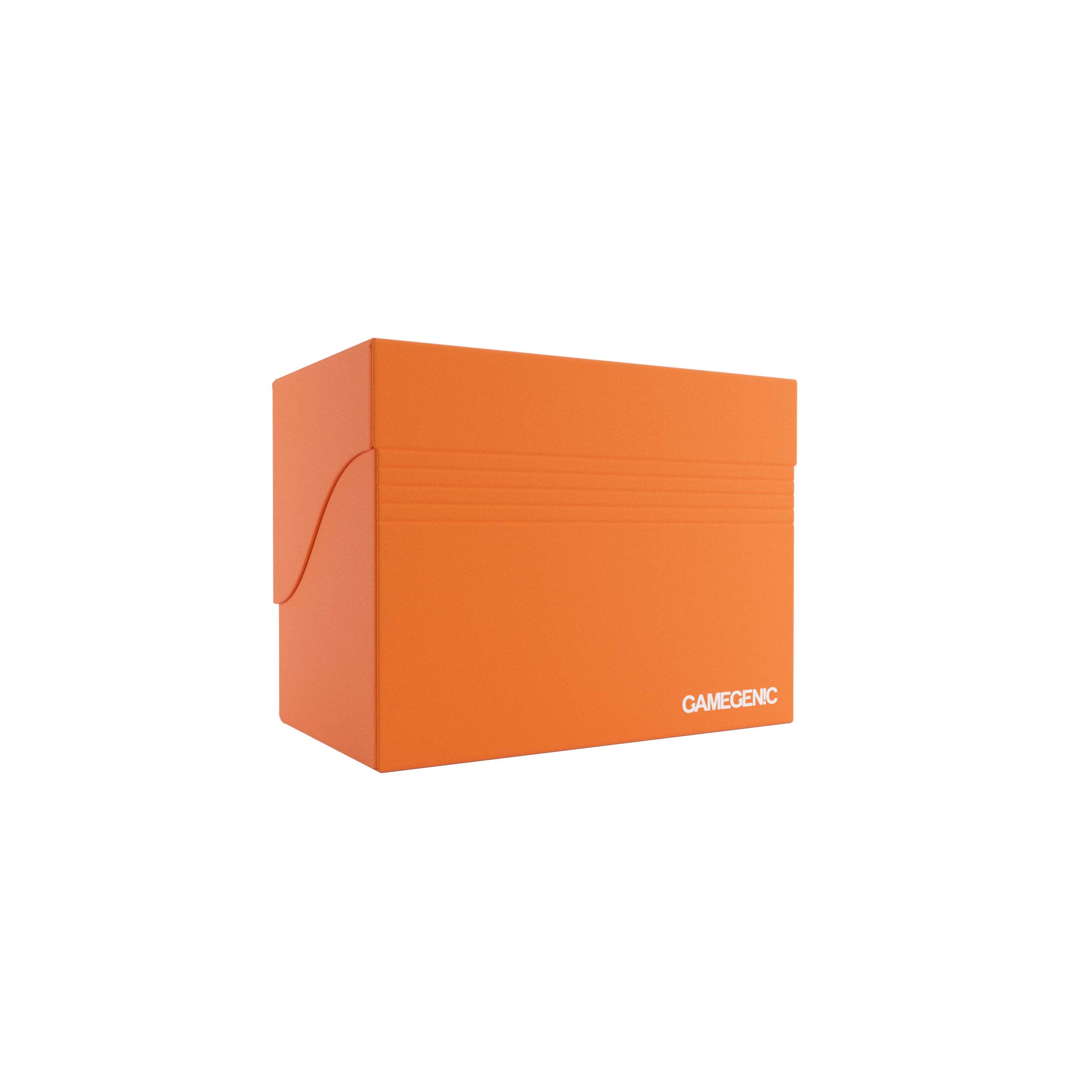 Gamegenic 80-Card Side Holder - Holds 80 Double-Sleeved Cards, Orange 4