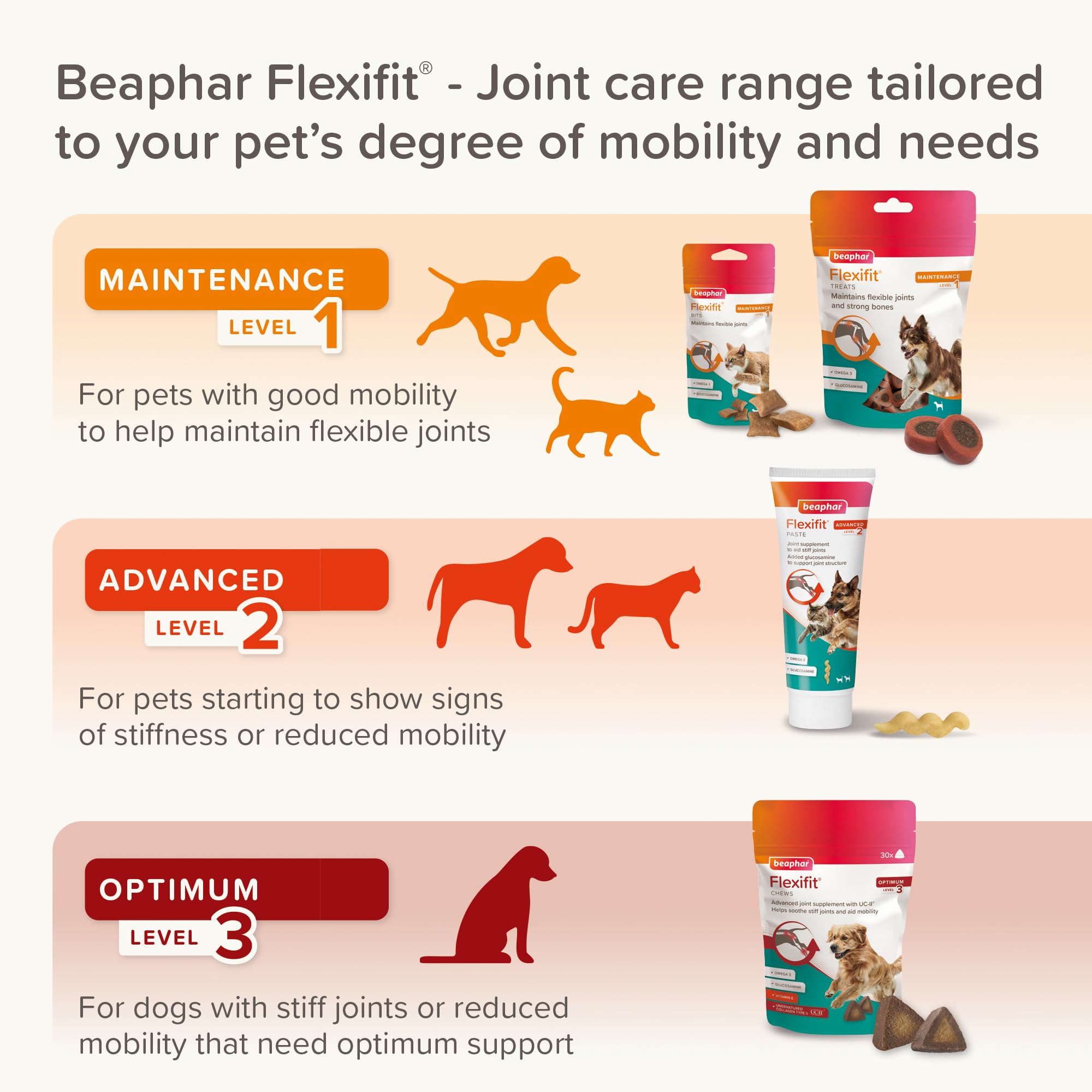 Beaphar Flexifit Joint Supplement Paste for Dogs & Cats - 250g | Aids Mobility & Soothes Stiff Joints 6