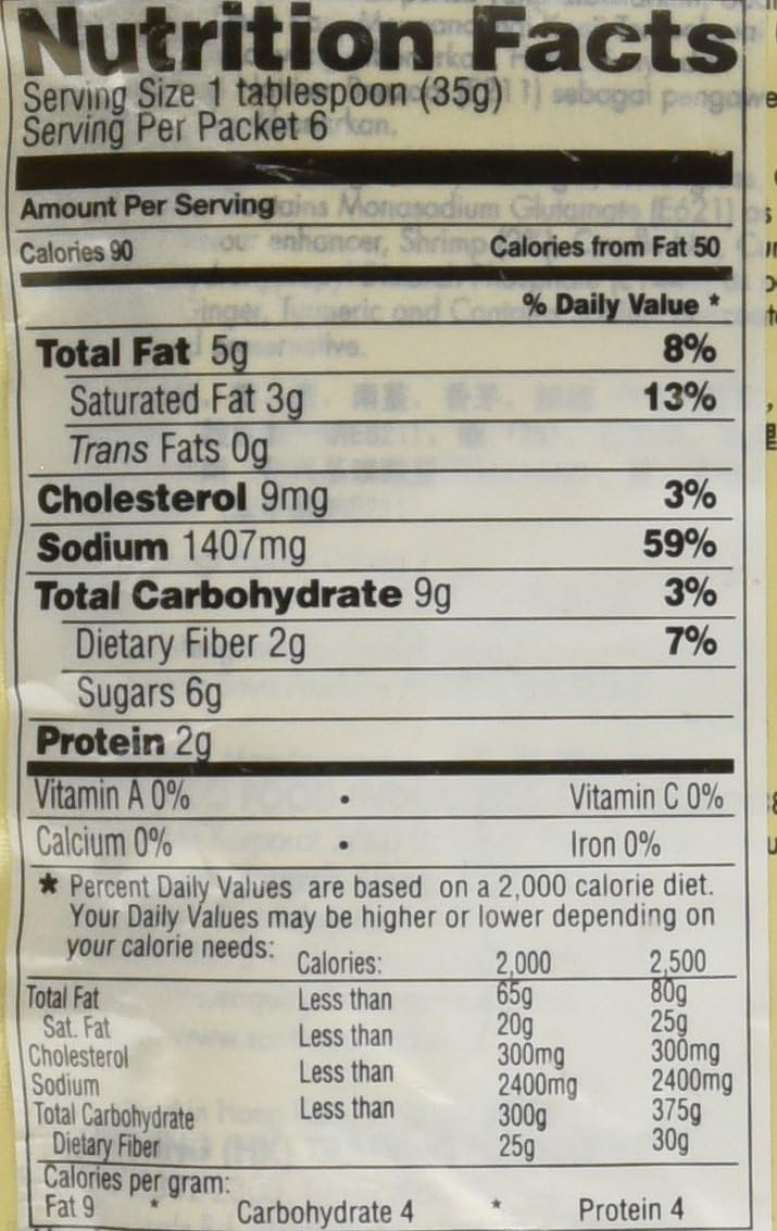 Tean's Gourmet Curry Laksa Paste - 200g 3