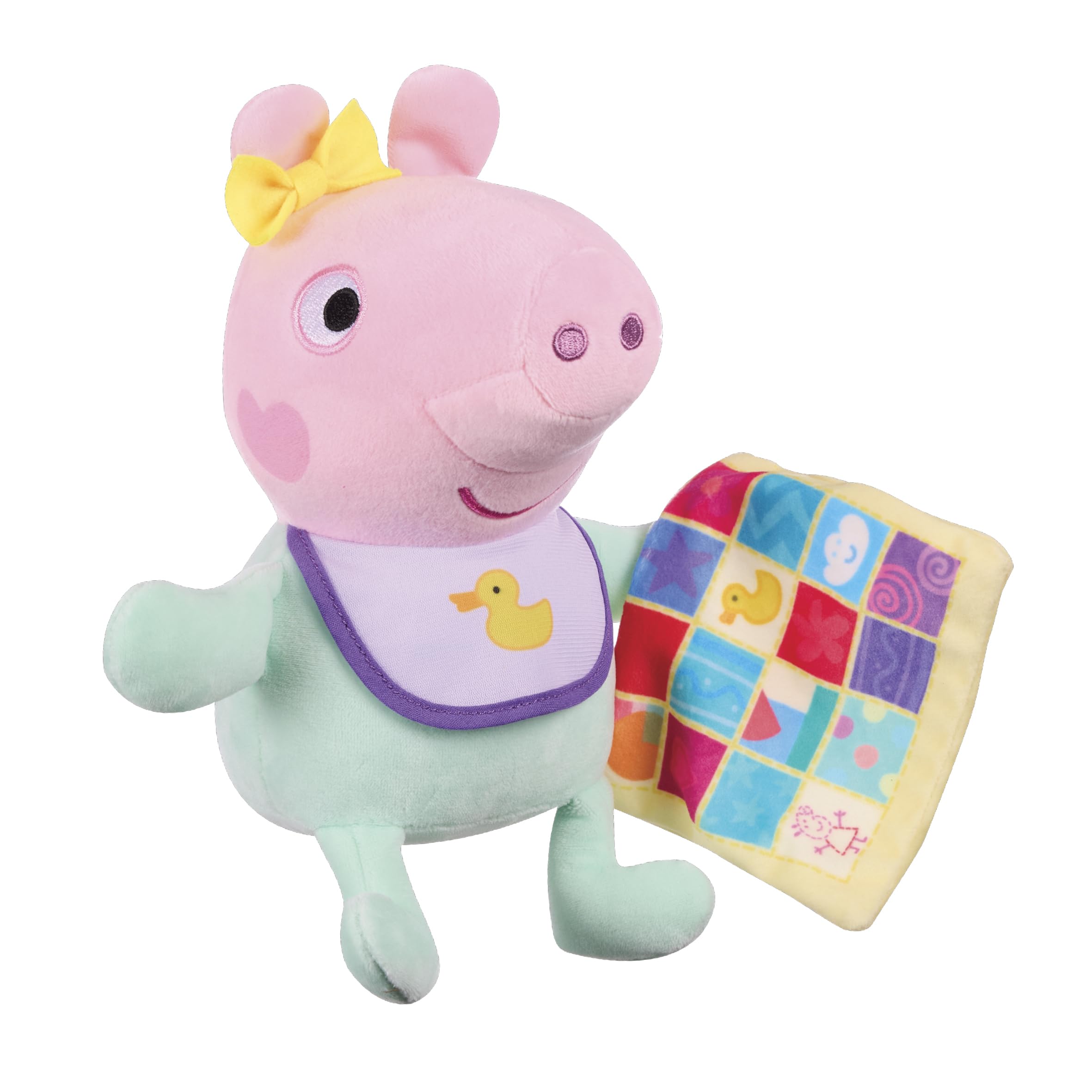 Peppa Pig Baby Evie with Blanket - Soft Plush Toy for Toddlers 3