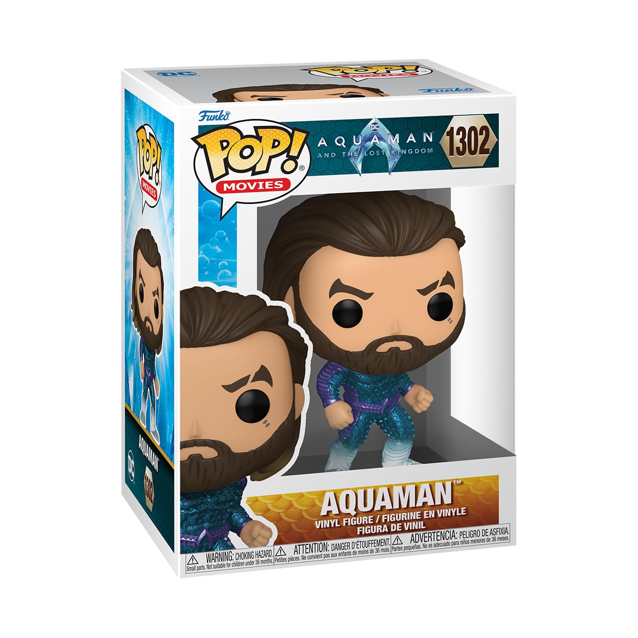 Funko Pop! Movies: DC - Aquaman Stealth Suit Vinyl Figure