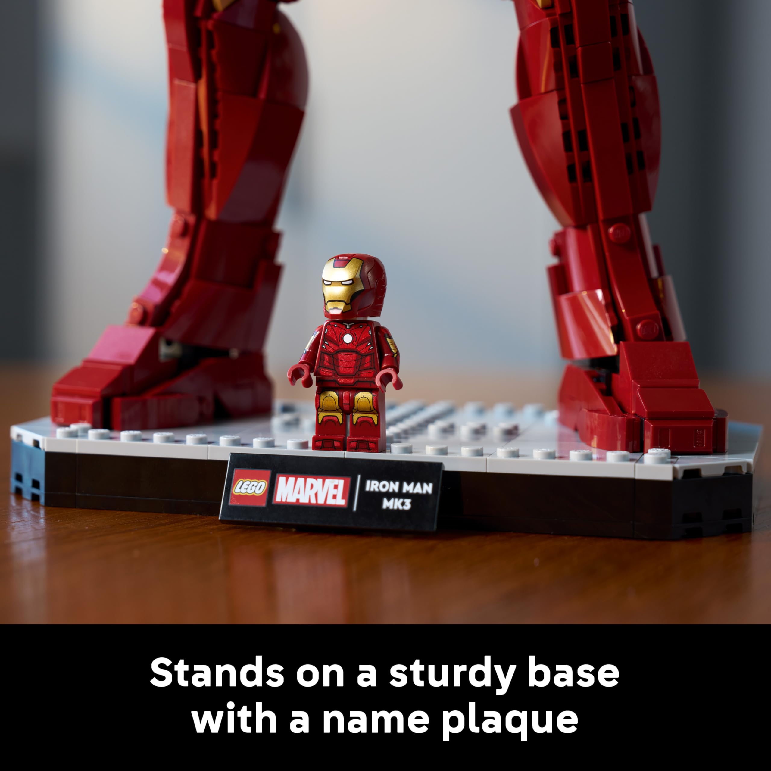 LEGO Marvel Iron Man Mark 3 Collector's Edition Figure - 1297 Pieces | 38cm Tall 5