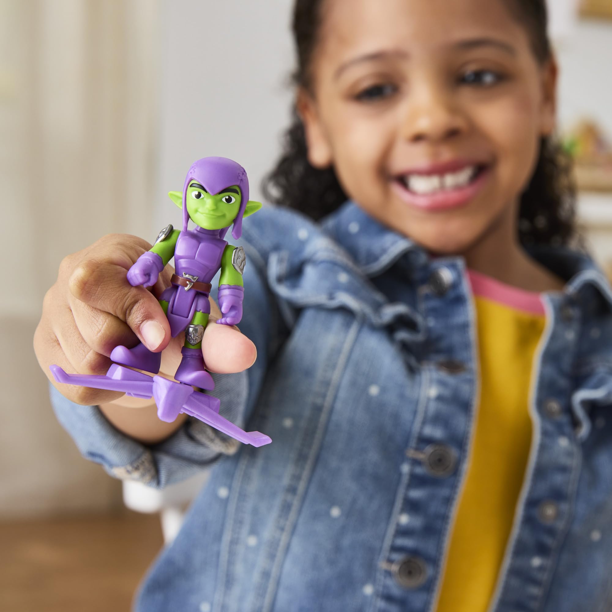 Spidey and His Amazing Friends Web-Slinging Adventure Set - 4-Pack Poseable Marvel Action Figures 3