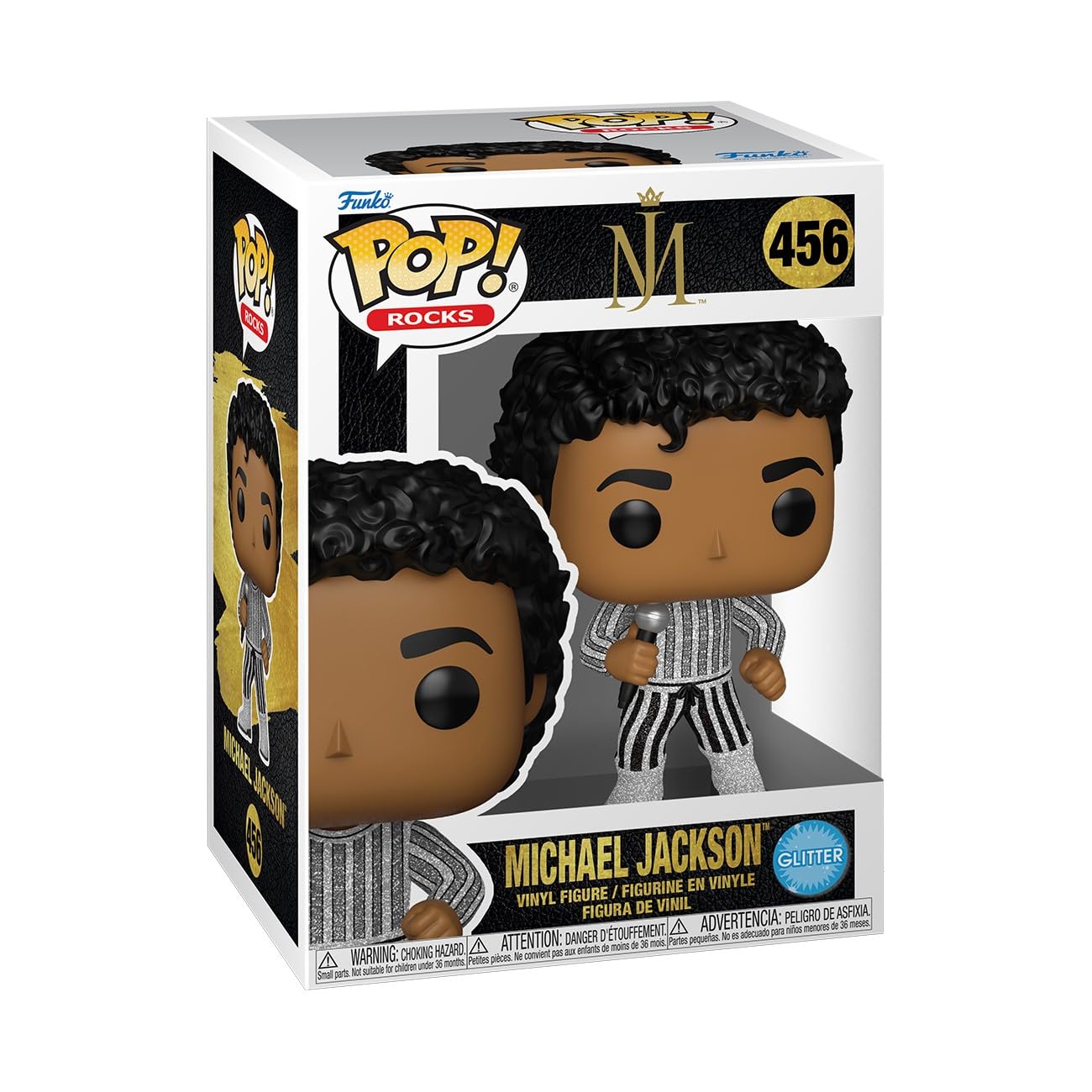 Funko Pop! Rocks: Michael Jackson - Rock With You - Glitter Vinyl Figure
