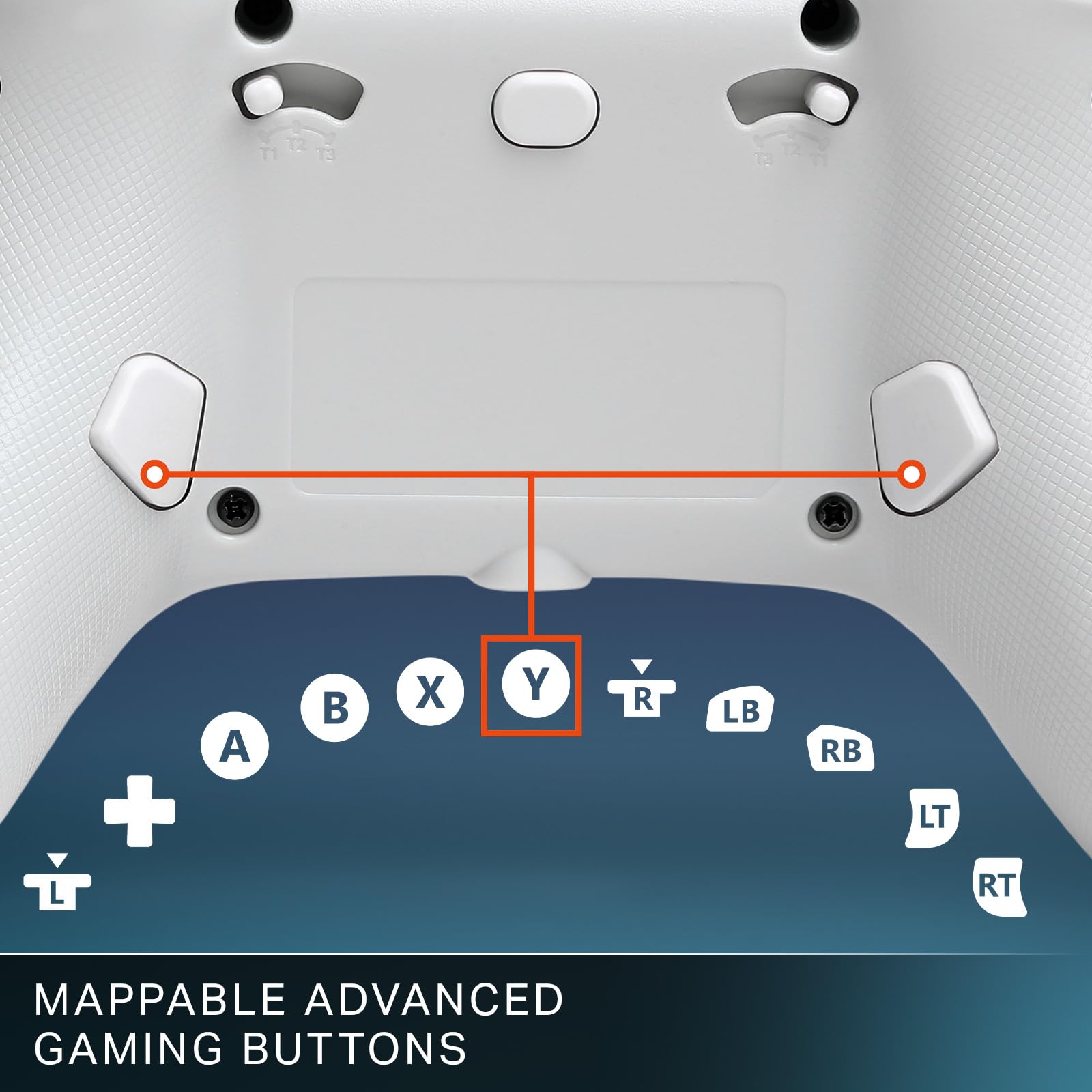 PowerA Advantage Wired Controller - Arctic Ice | Hall Effect Modules | Xbox Series X|S, Xbox One 4