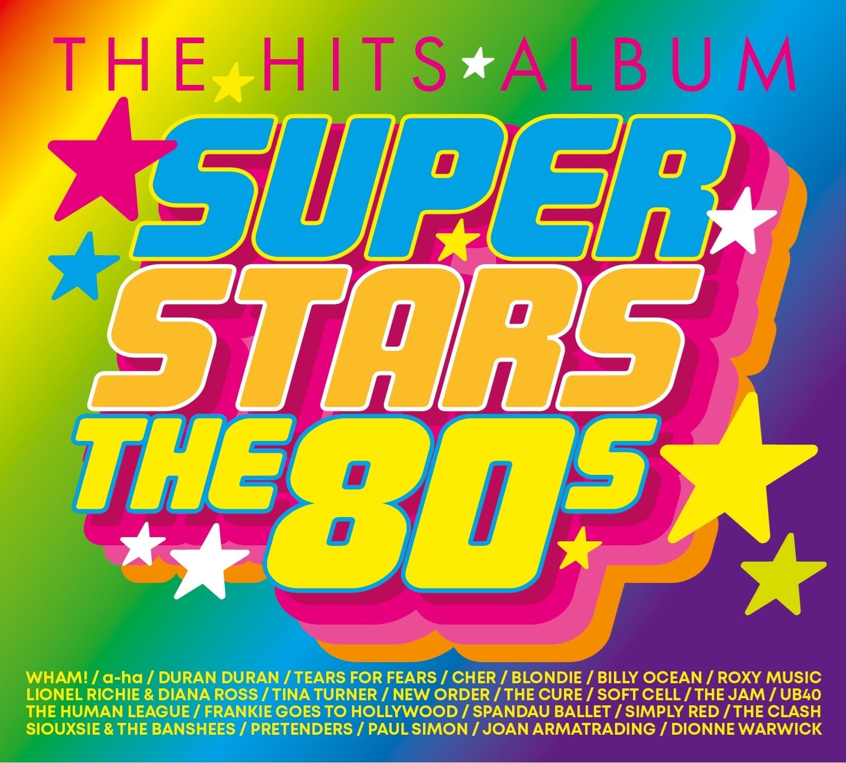 Various Artists - The Hits Album - Superstars: The 80s [Audio CD]