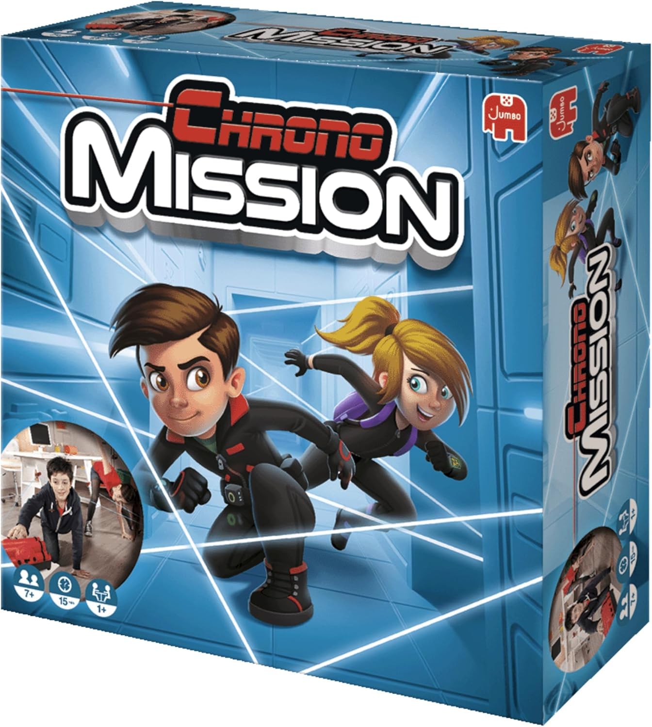Chrono Mission Game - Spy Adventure Laser Challenge for Kids 7+