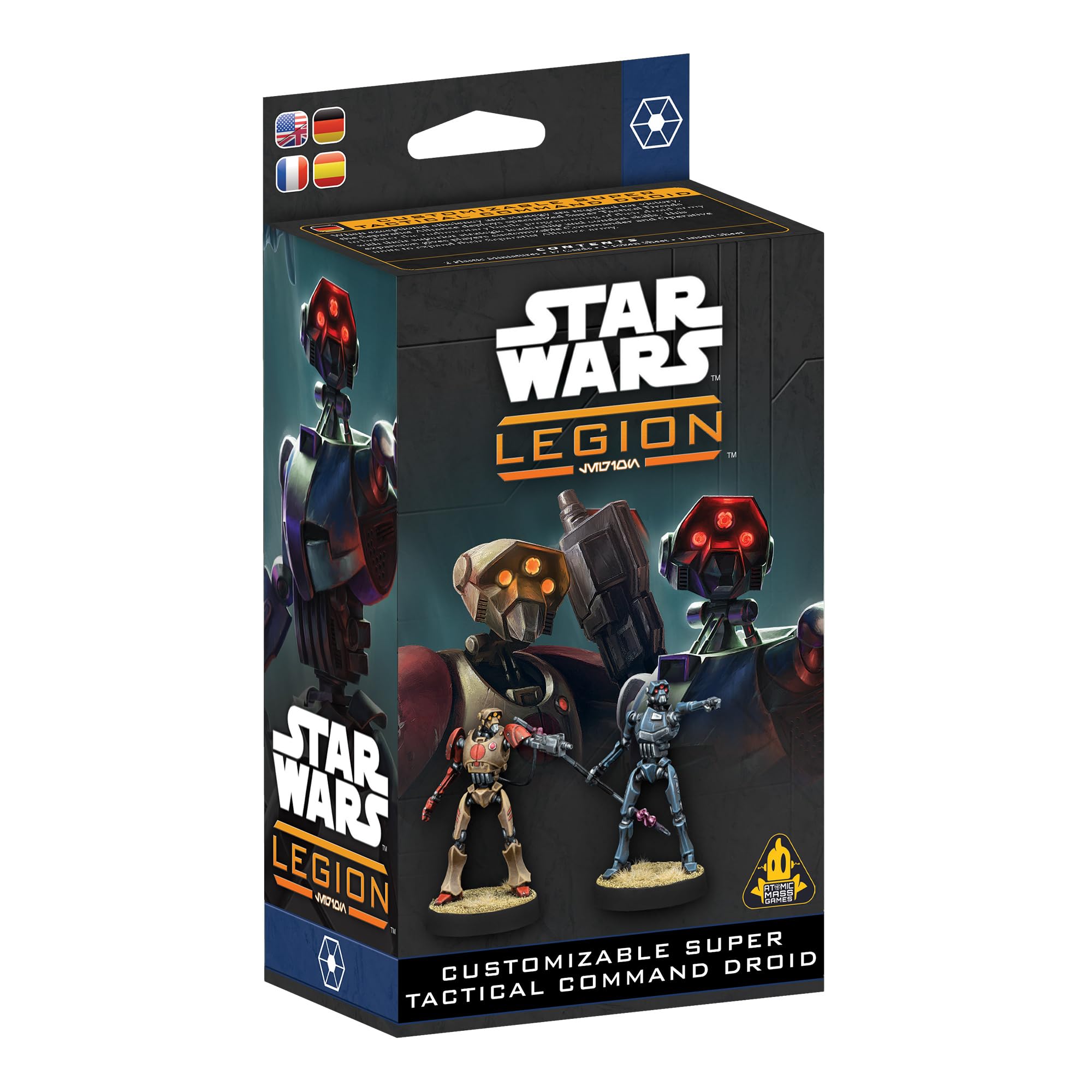 Asmodee Star Wars: Legion - Separatist Alliance Commanders and Operatives Expansion | 2 Miniatures | 14+