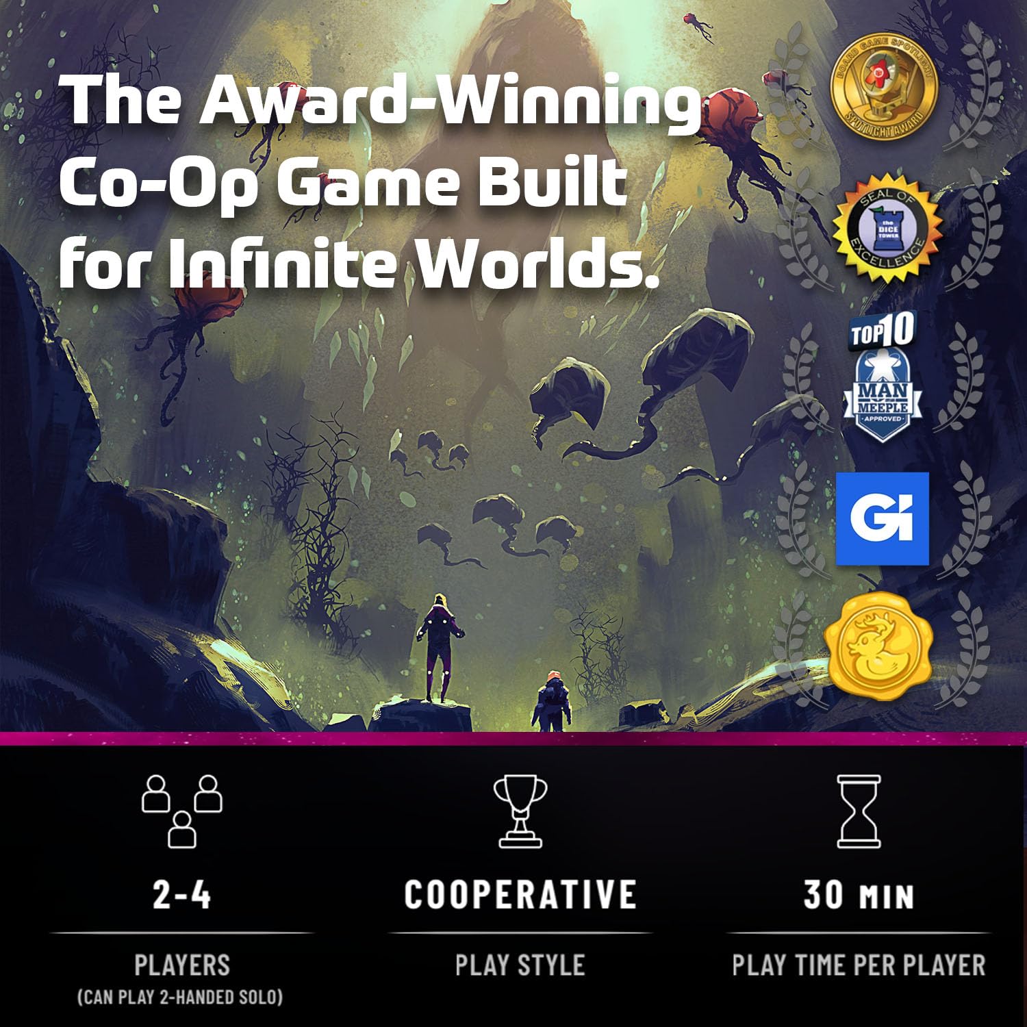 Orange Nebula Unsettled Board Game 3