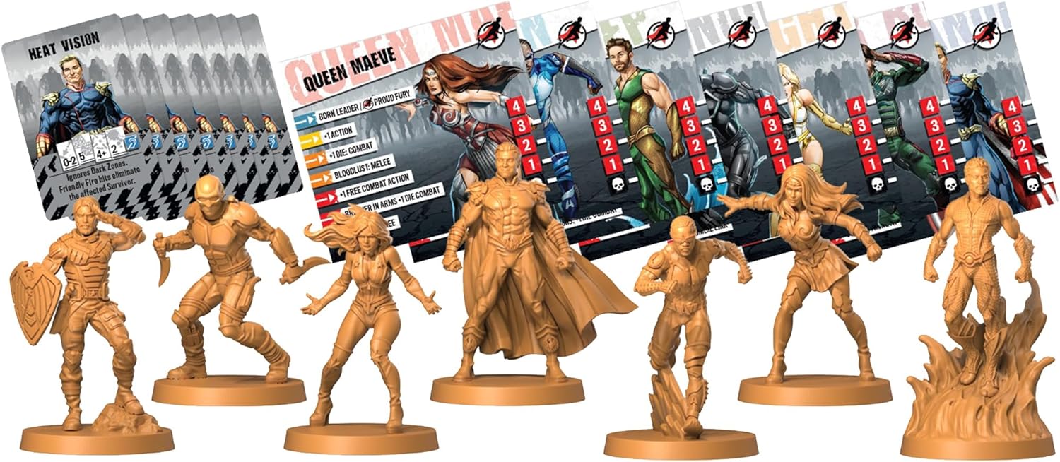 CMON Zombicide The Boys Character Pack #1 - Survivors from The Seven for Zombie Board Game 3