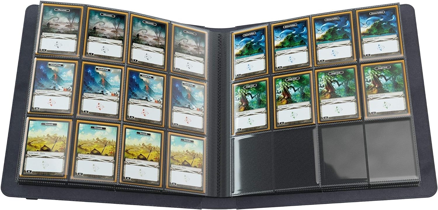 Gamegenic Prime Album 24-Pocket - Holds 480 Double-Sleeved Cards, Black 4