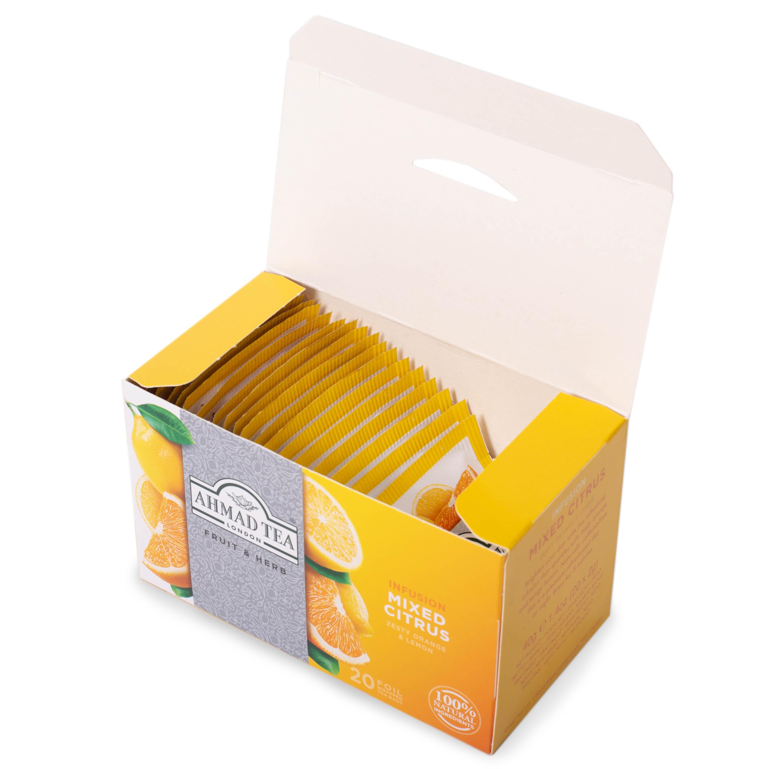 Ahmad Tea - Mixed Citrus Fruit & Herbal Infusion (20 Teabags)