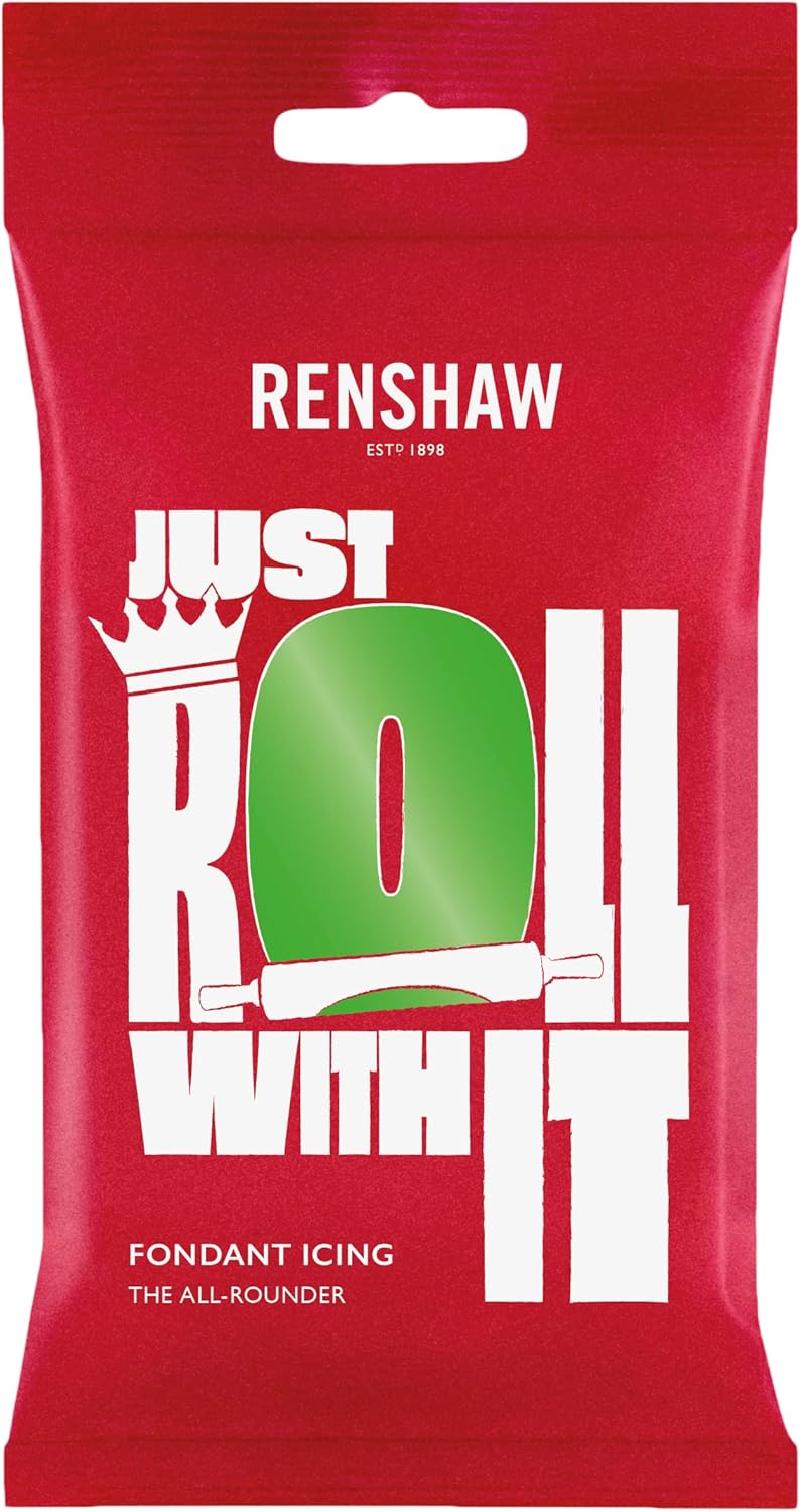 Renshaw - Just Roll With It Fondant Icing Lincoln Green 1 kg