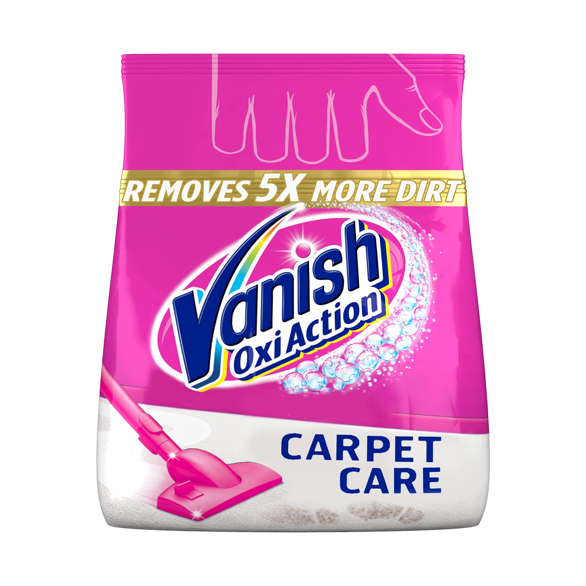 Vanish Gold Oxi Action Upholstery & Carpet Cleaner Powder for Dirt & Pet Messes | 650g
