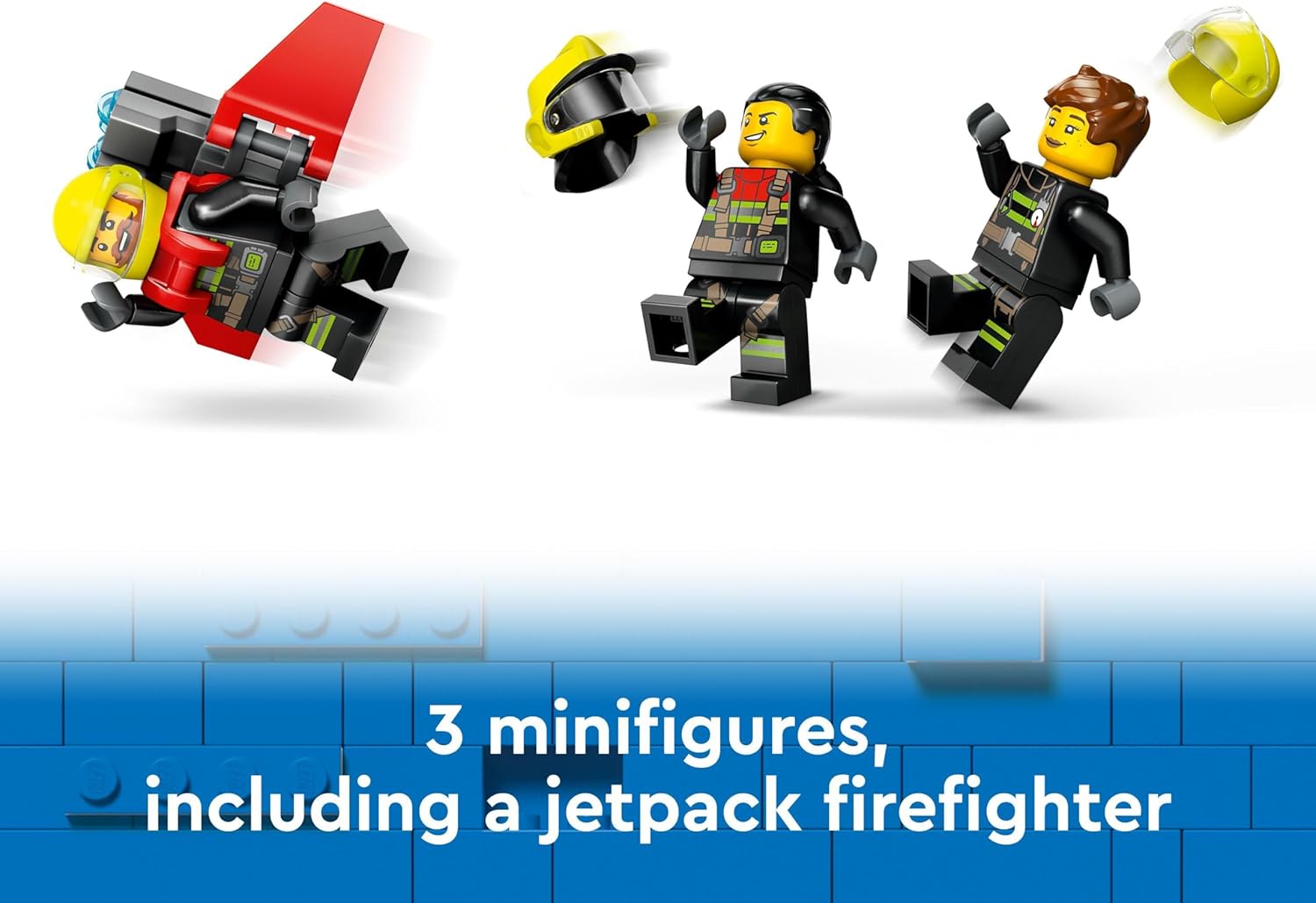 LEGO City Fire Rescue Plane Toy - 478-Piece Building Set for Ages 6 and Up