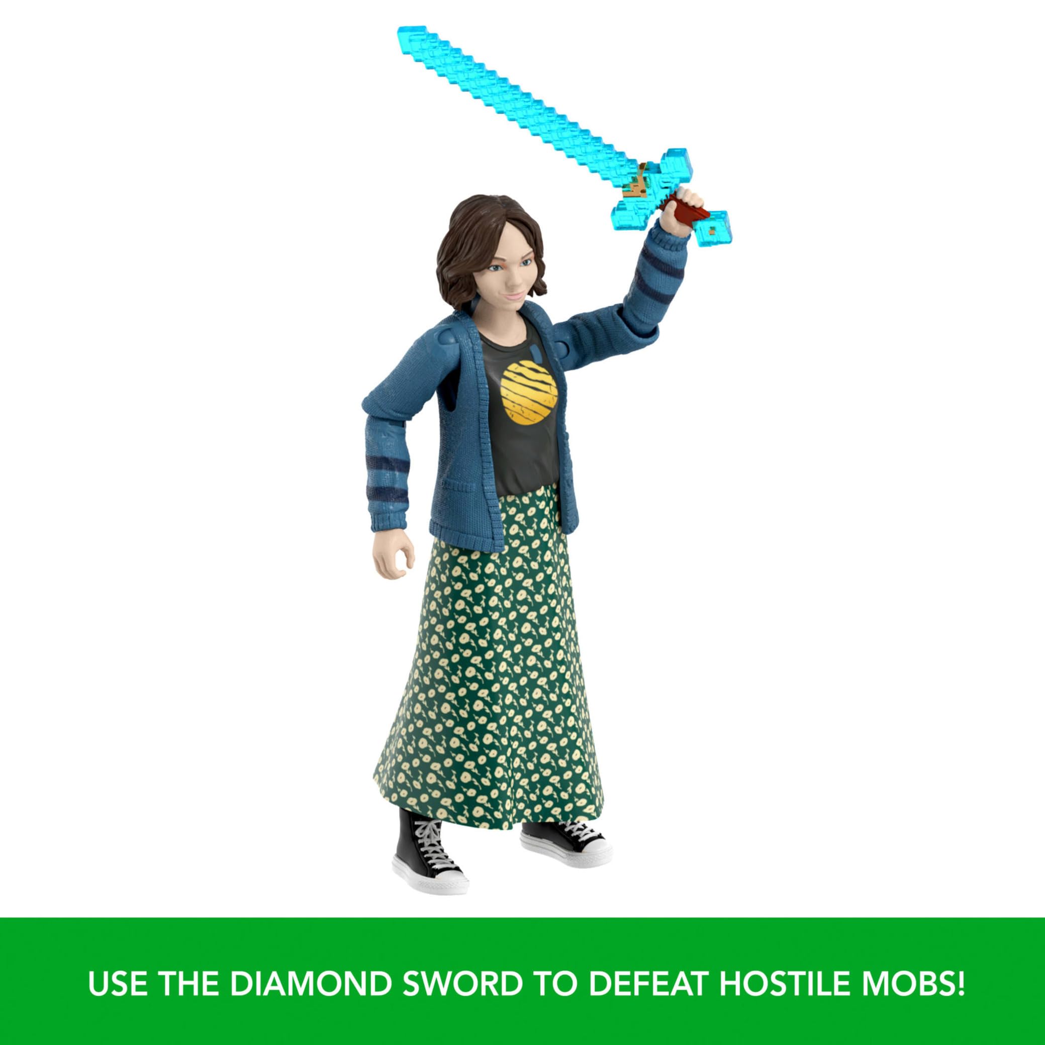 Minecraft Story Set - Overworld Encounters with 4 Action Figures & 3 Accessories 5