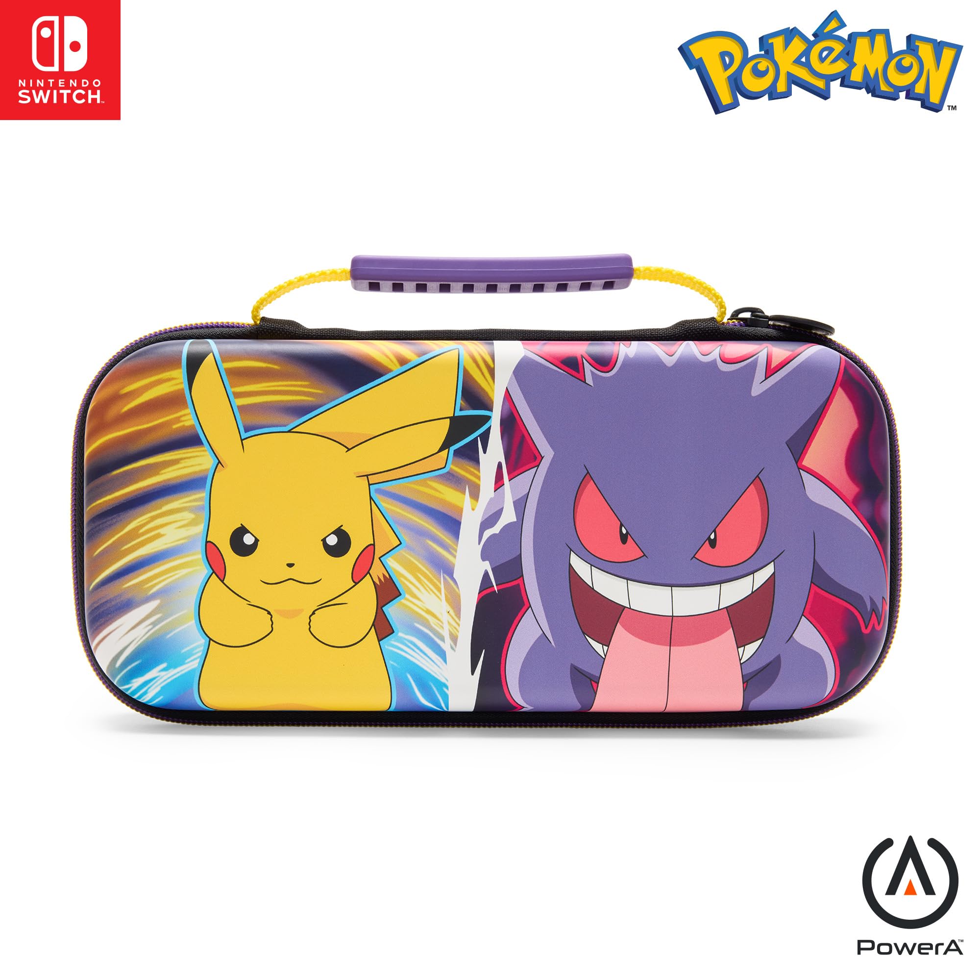 PowerA Protection Case for Nintendo Switch - Pikachu vs Gengar Design