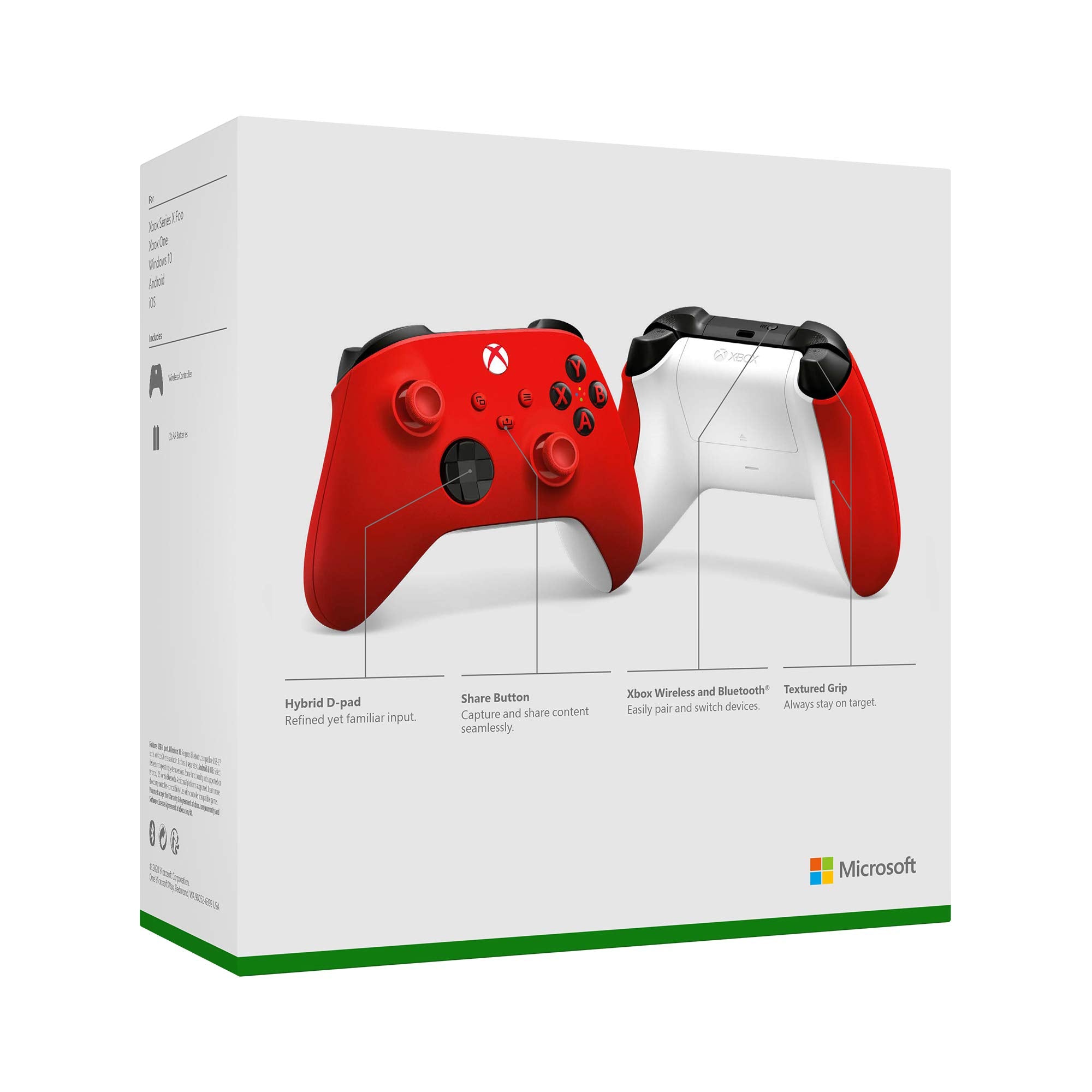 Xbox Wireless Controller – Pulse Red für Xbox Series X|S, Xbox One und Windows 4