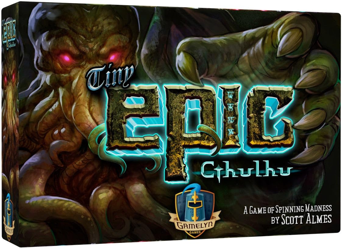 Gamelyn Games Tiny Epic Cthulhu Cooperative Board Game | Ages 14+ | 1-4 Players 1