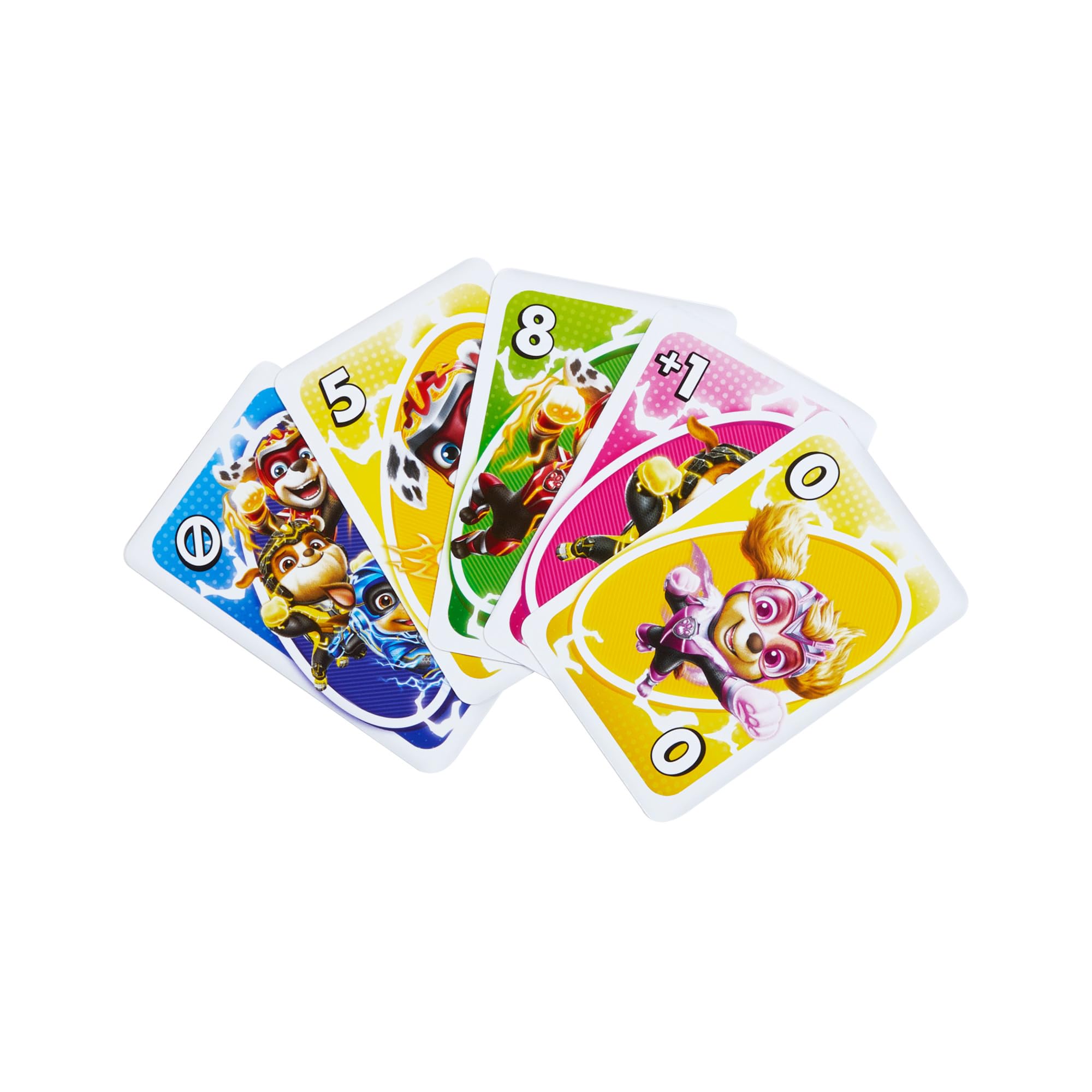 Mattel Games UNO Junior Paw Patrol: The Mighty Movie Kids Card Game