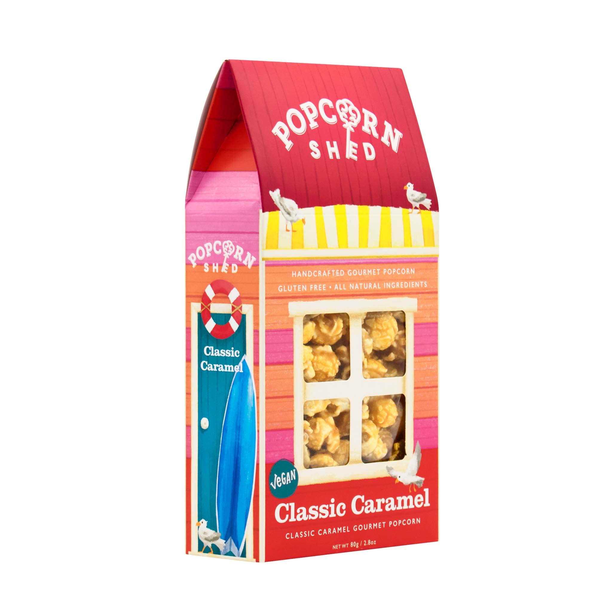 Popcorn Shed Classic Caramel Gourmet Popcorn (1 x 80g) 8