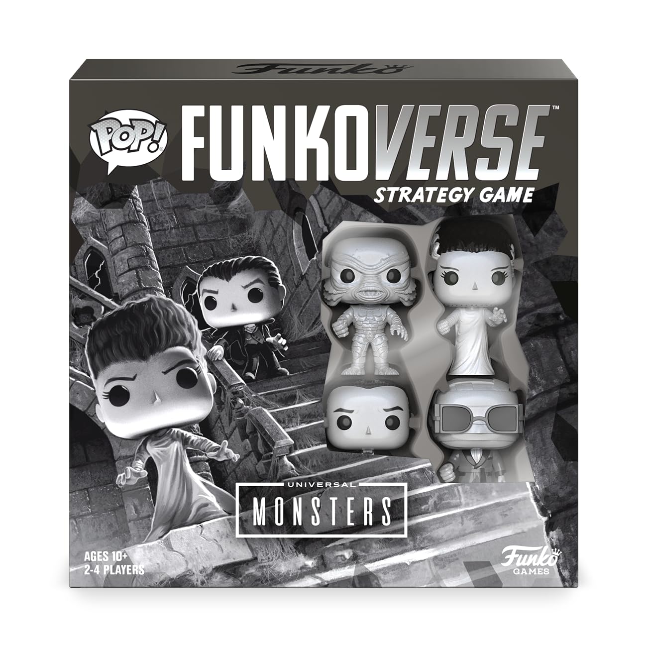 Funko Funkoverse Universal Monsters 4er-Pack Strategiespiel 5