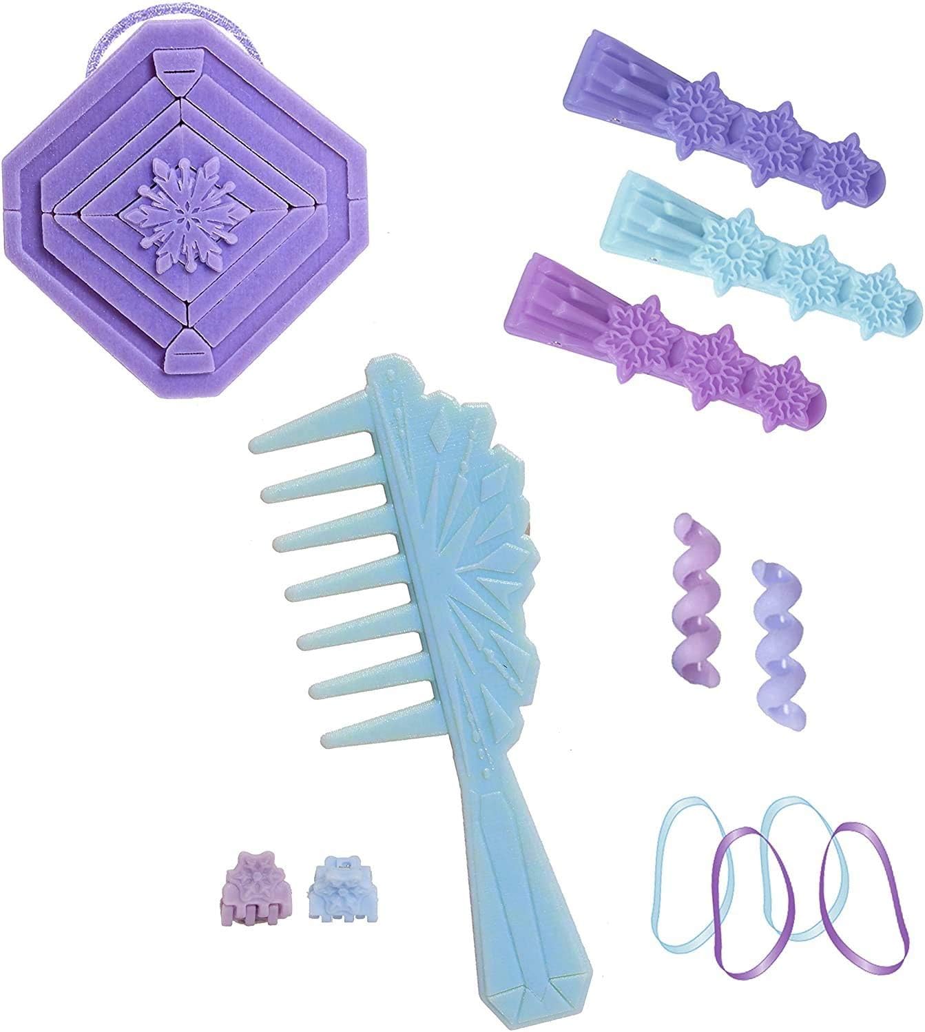 Disney Frozen 2 Elsa Styling Head with 13 Accessories - Doll Playset for Kids 3+ 5