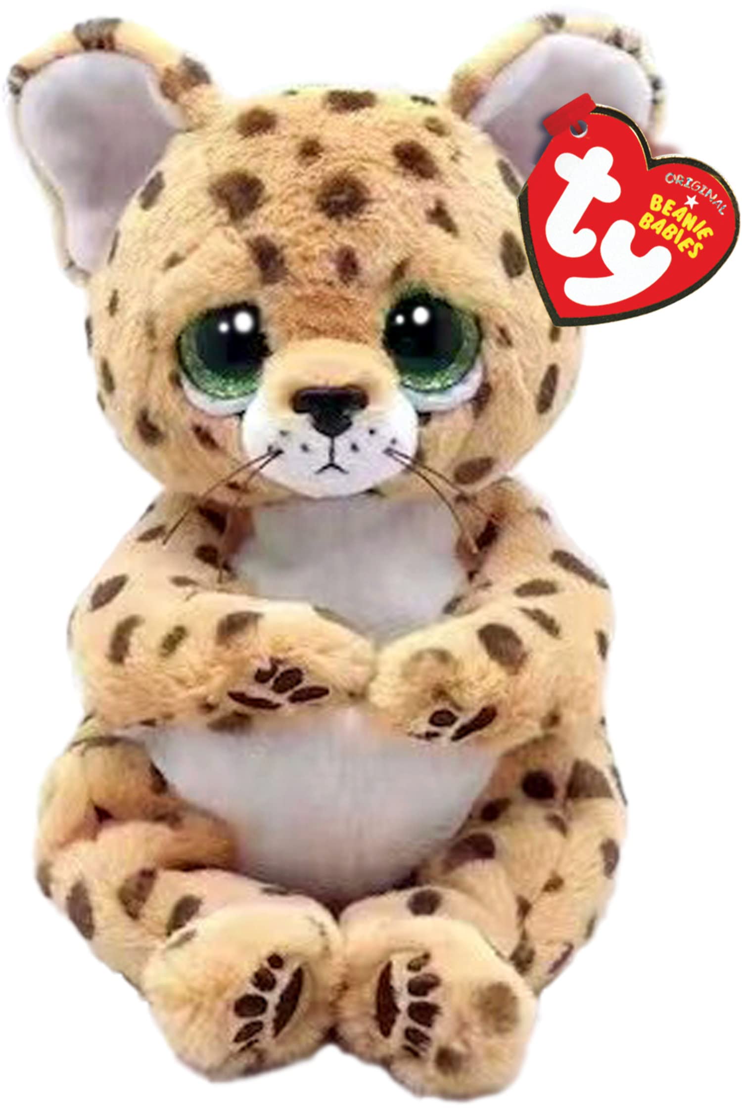 TY Lloyd Leopard Beanie Bellie - 6 Inches | Plush Toy | Unisex Children