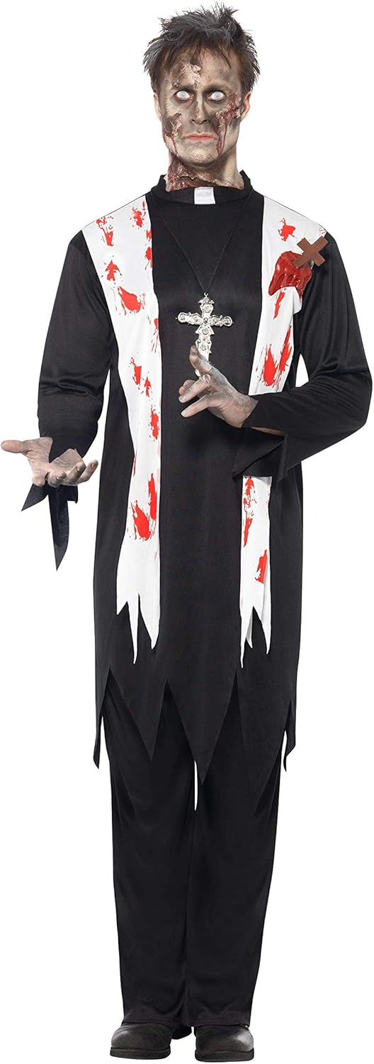 Smiffys Zombie Priest Costume - Adult Men's Size L 5