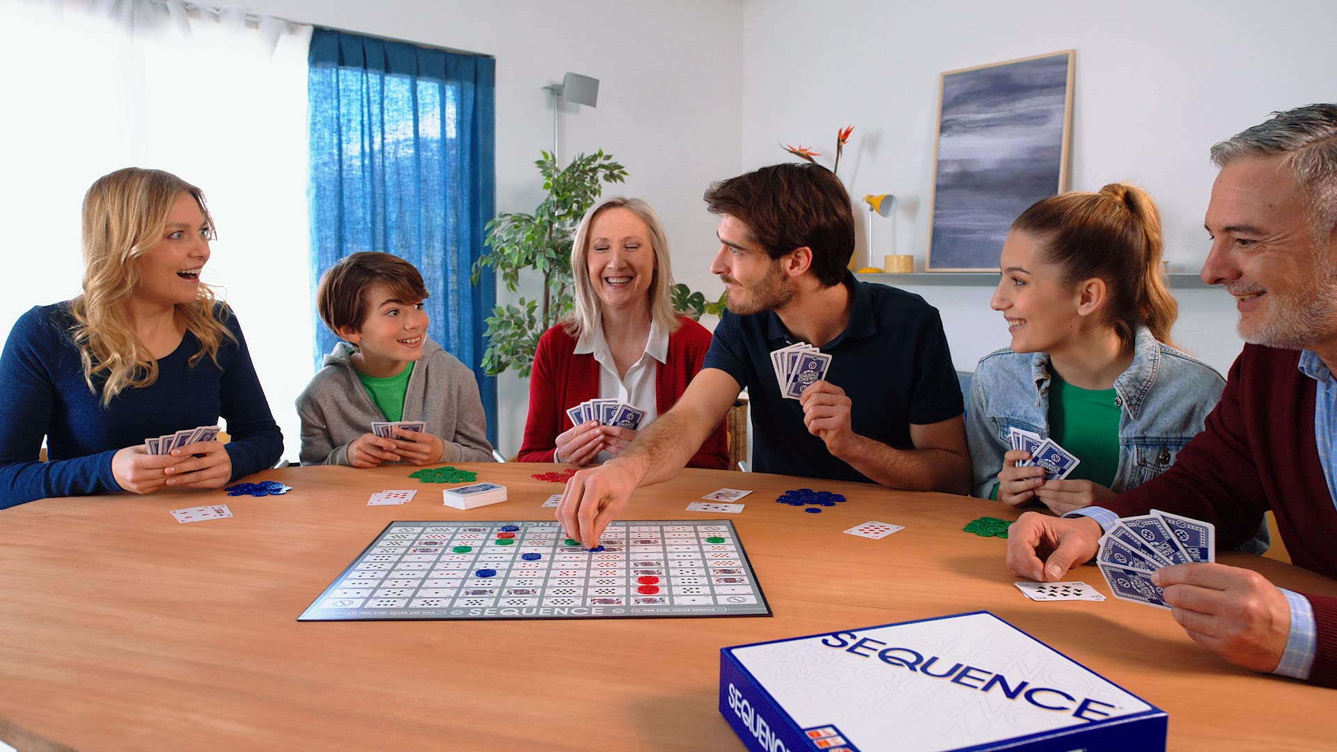 Sequence Fun Family Strategy Game Board Game 9