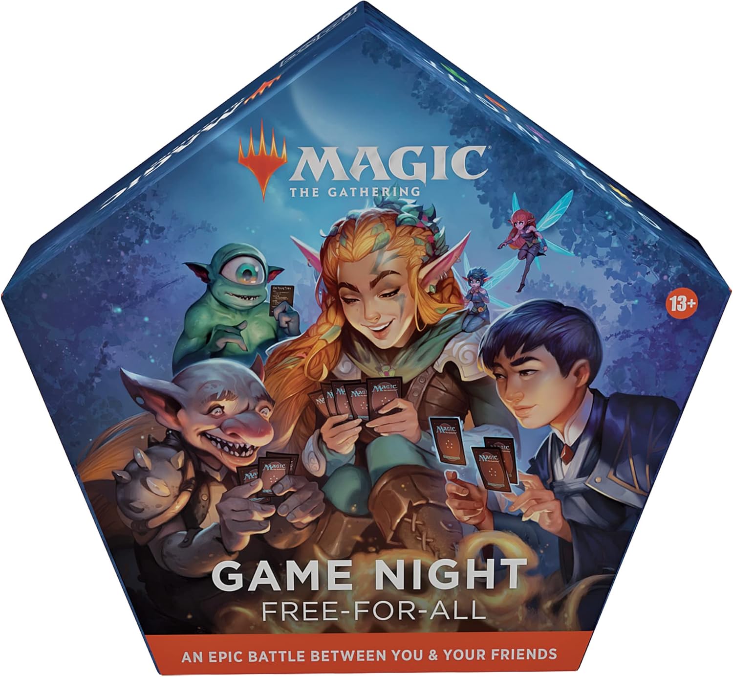 Magic: The Gathering Game Night: Free-for-All 2022 Fantasy Card Game for 2–5 Players 4
