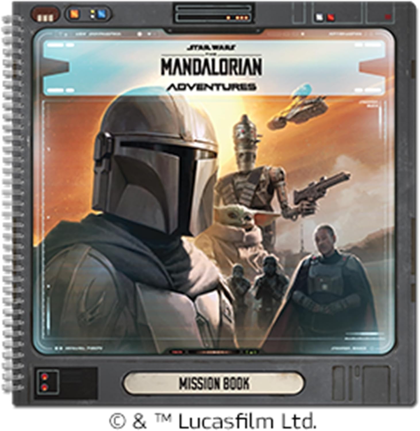 Unexpected Games Star Wars The Mandalorian Adventures Cooperative Board Game UG05 7