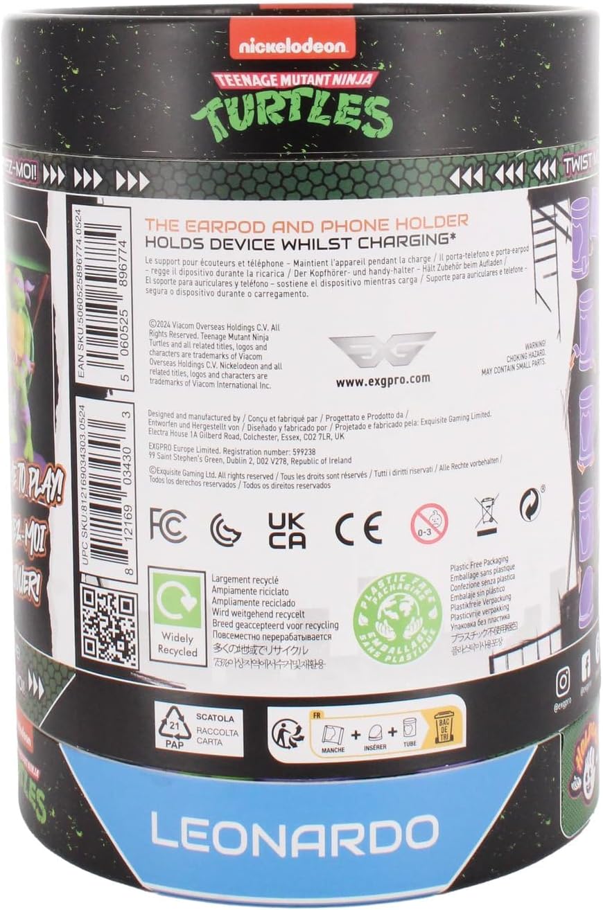 Cable Guys TMNT Leonardo Mini-Tech-Halterung (5060525896774) 9