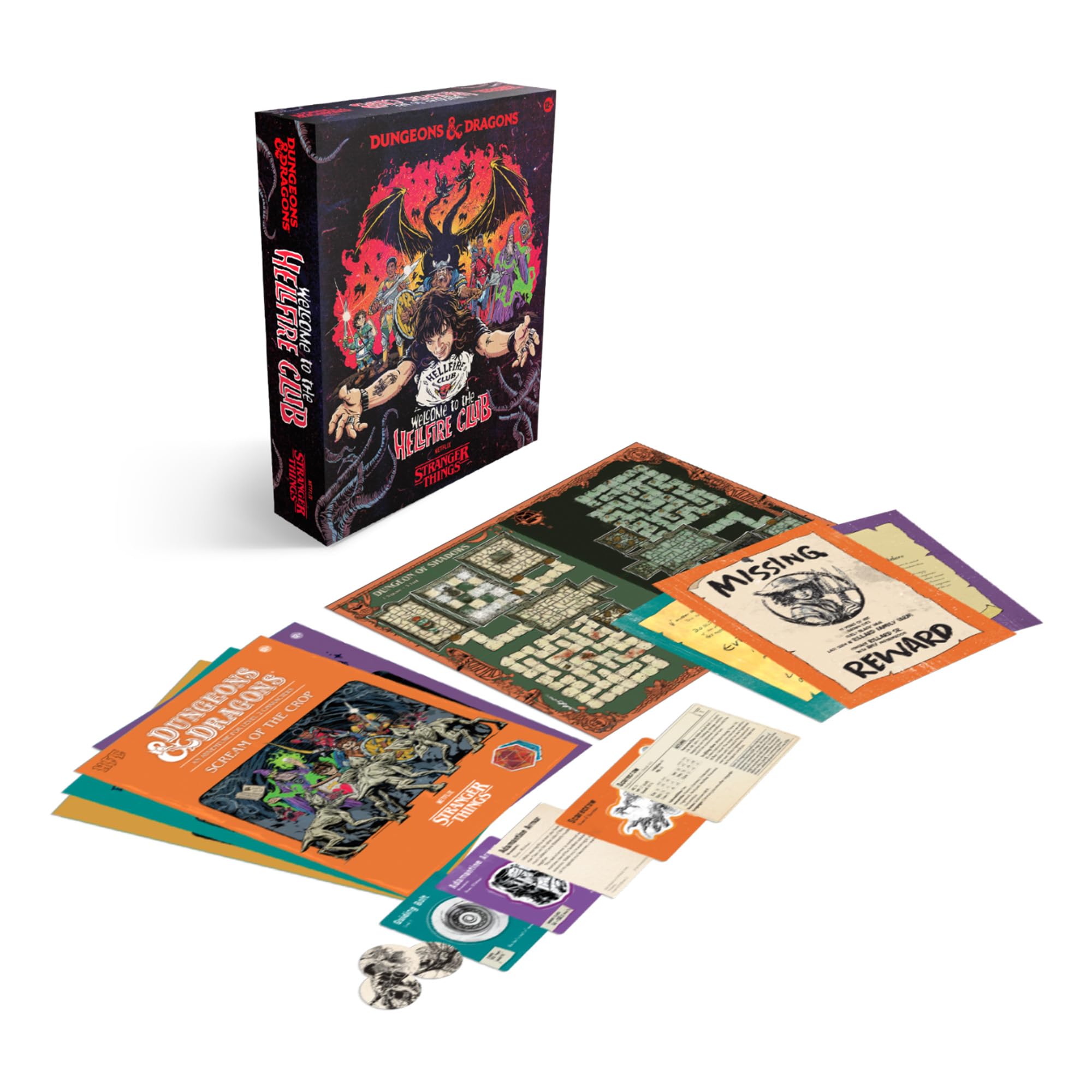 Dungeons & Dragons Stranger Things: Welcome to the Hellfire Club Adventure