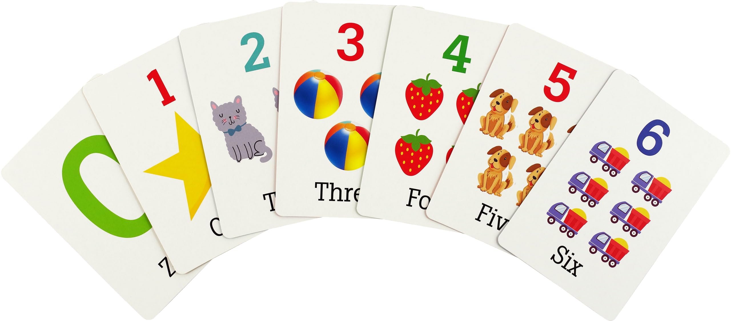 Peter Pauper Press Numbers Flash Cards - Learning Numbers, Values, and Words | Ages 3+ 2