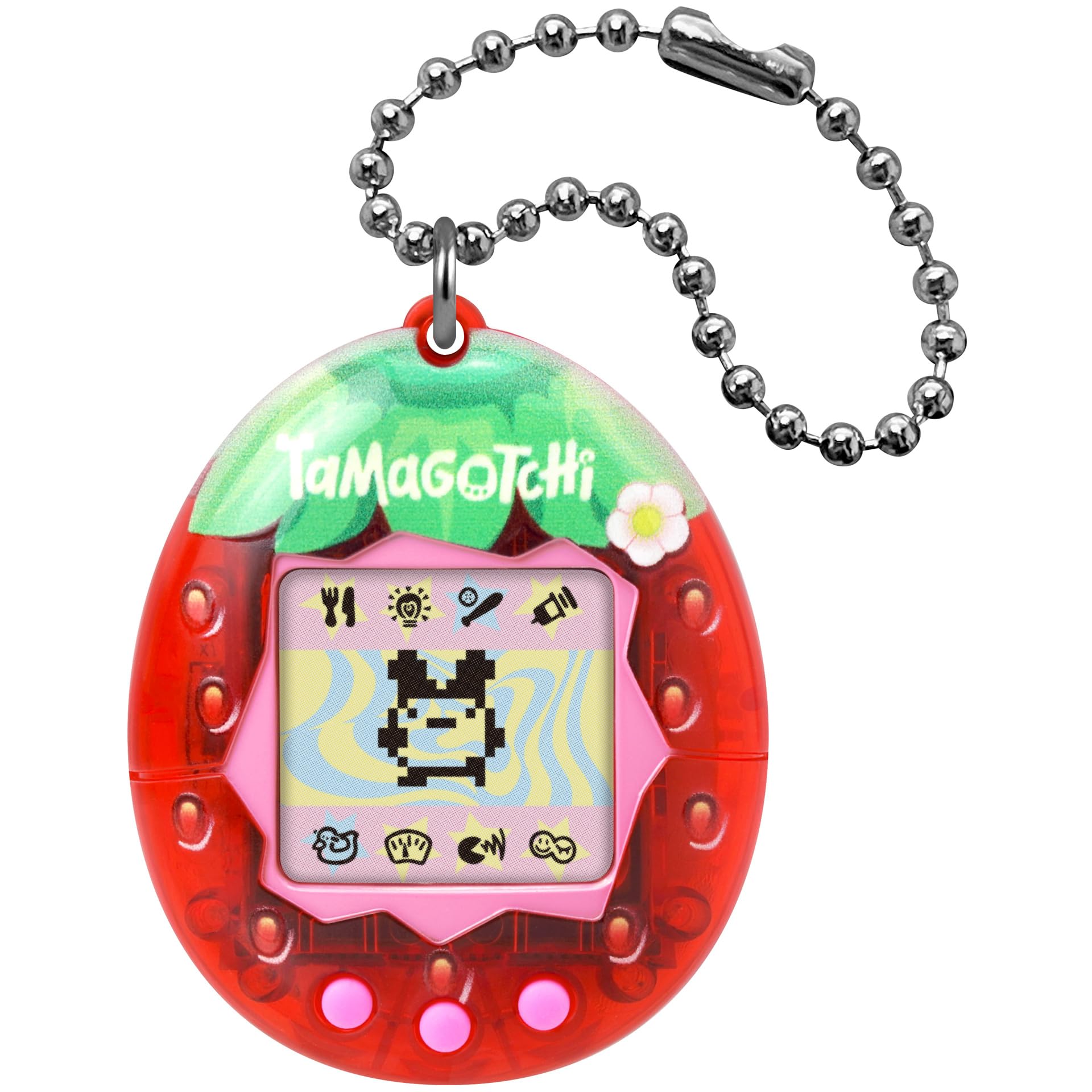 Tamagotchi Original Fresh Strawberry Digital Pet - Electronic Interactive Toy for Kids 8+